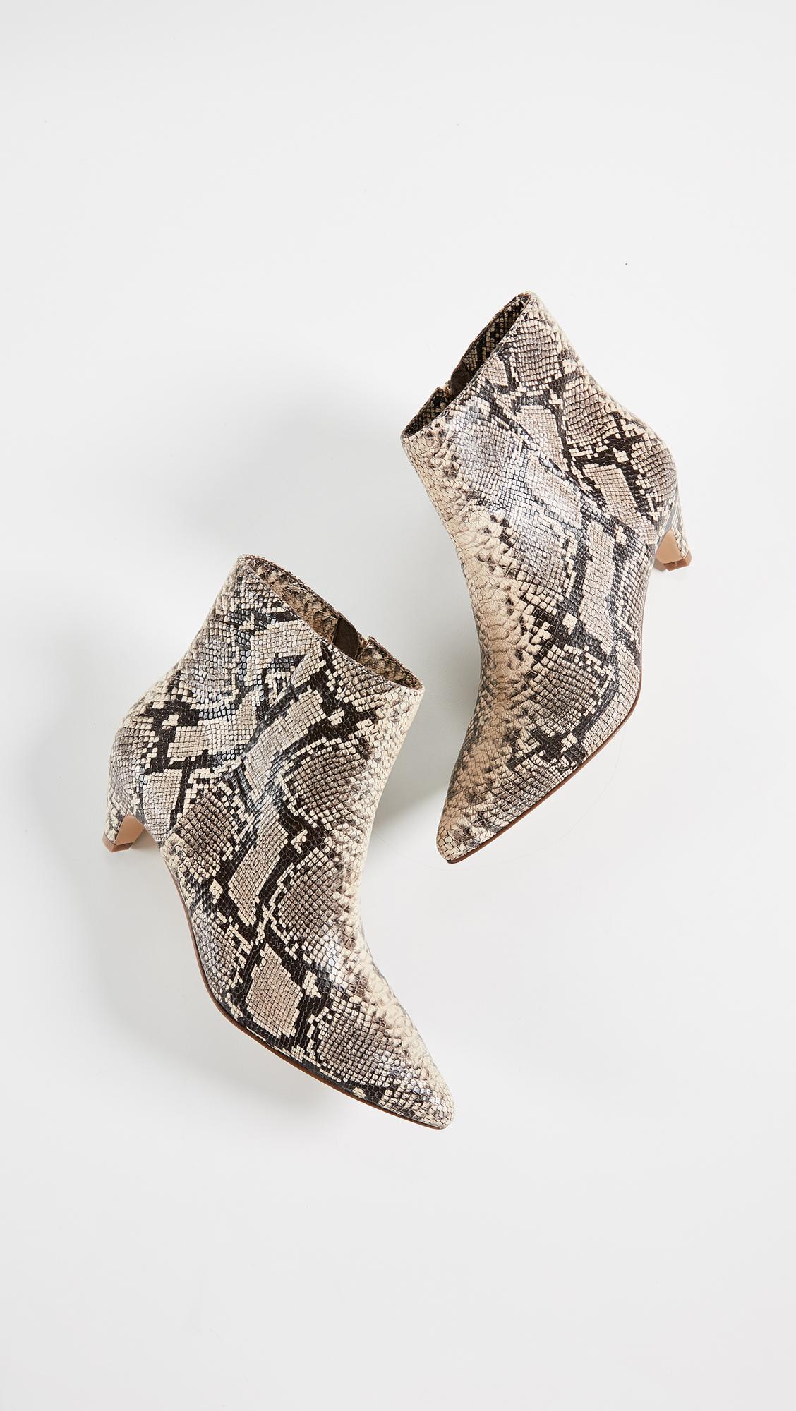 splendid nettie kitten heel bootie