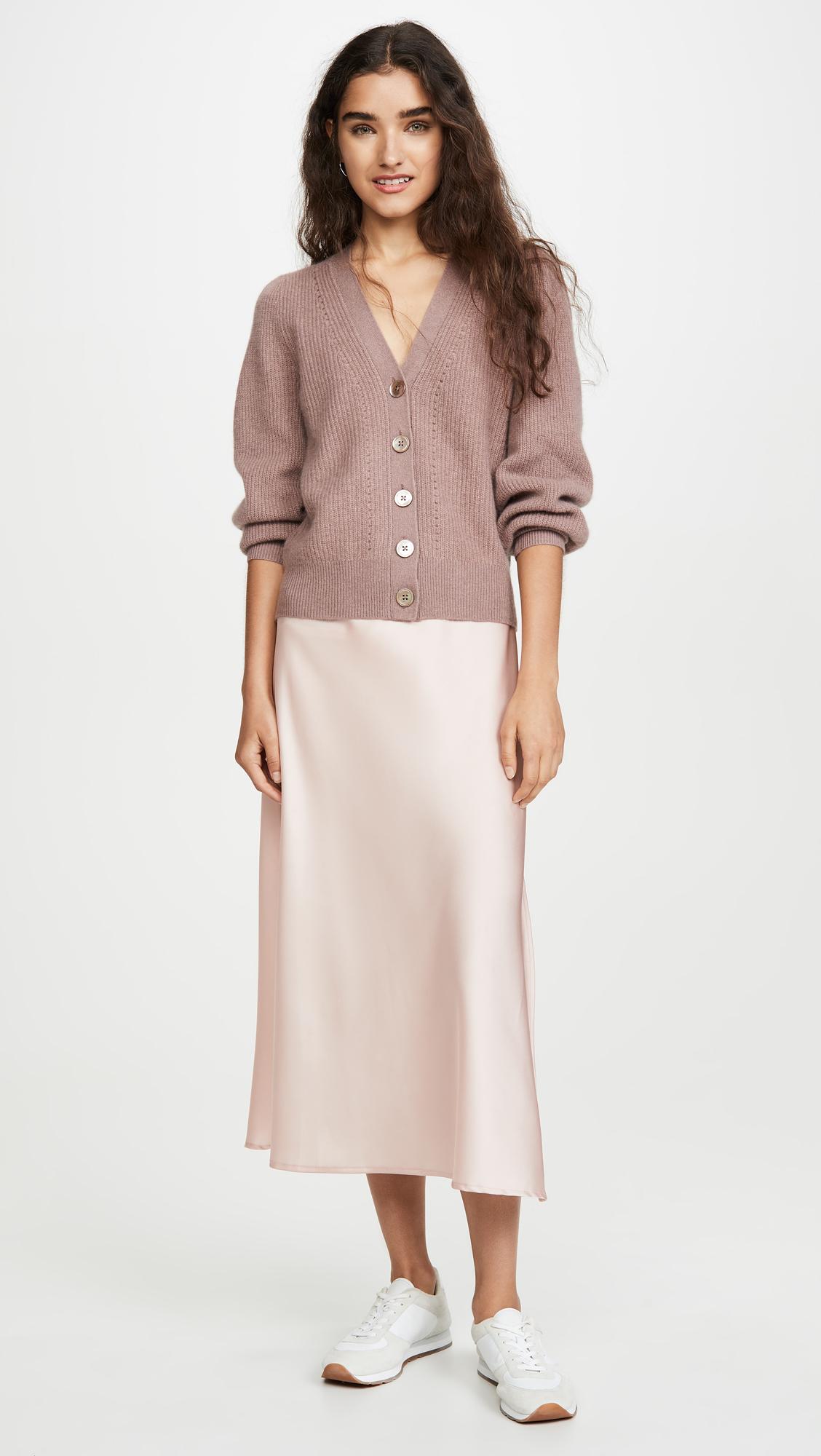 white warren cardigan