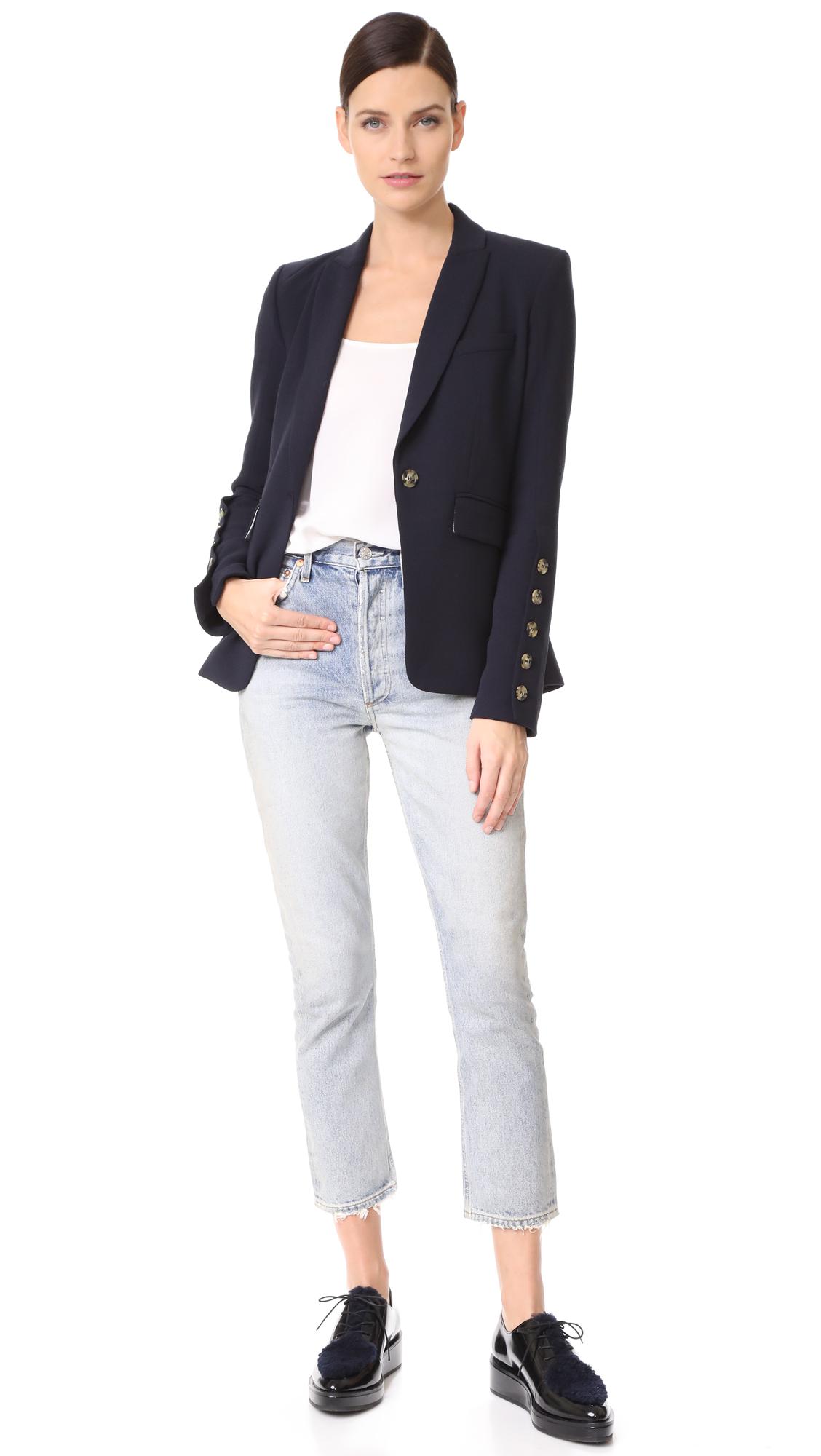 veronica beard steele cutaway jacket