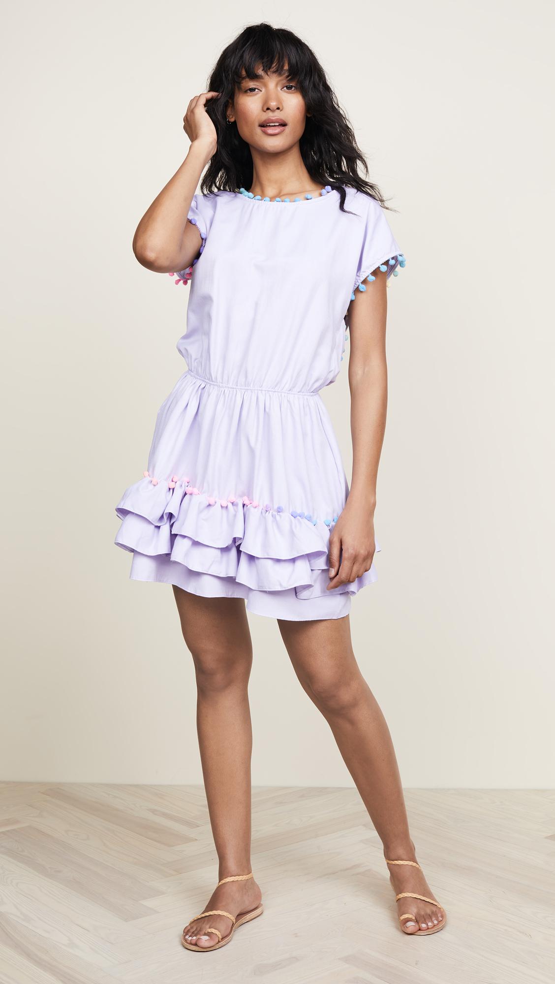 peixoto nissi pom pom dress