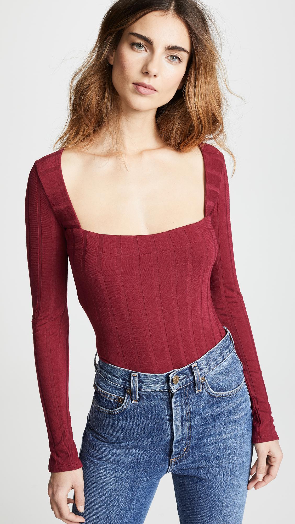 free people beside me bodysuit