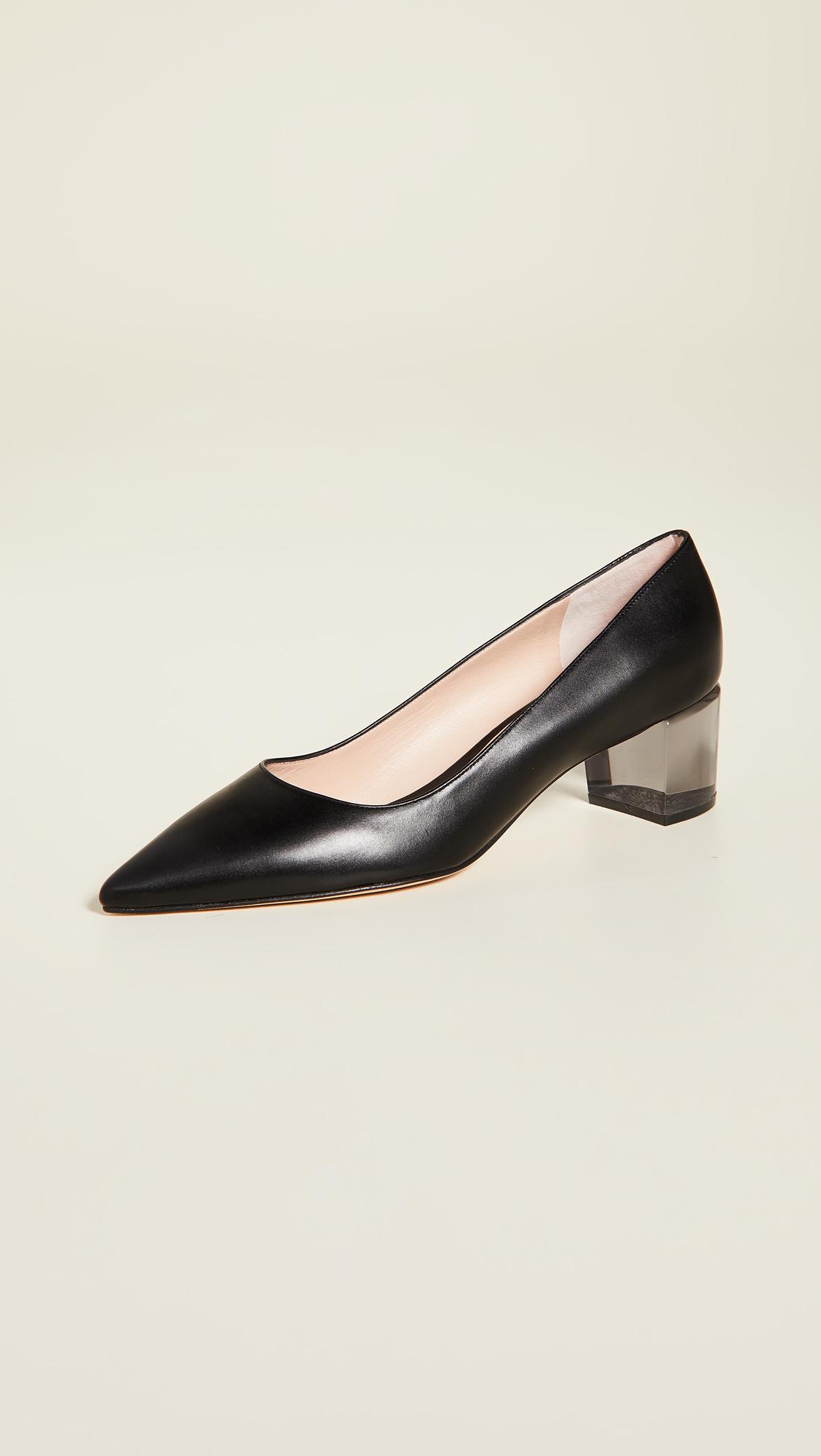 stuart weitzman black pumps