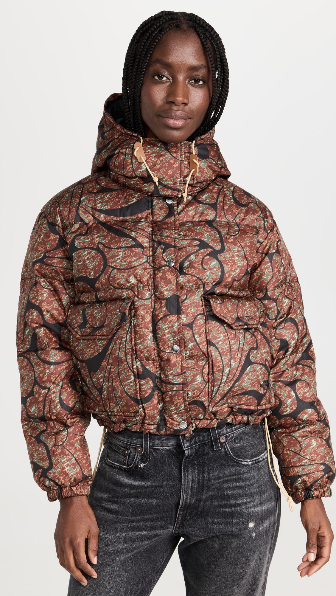 The North Face Women's Printed 71 Sierra Down Short Jacket in