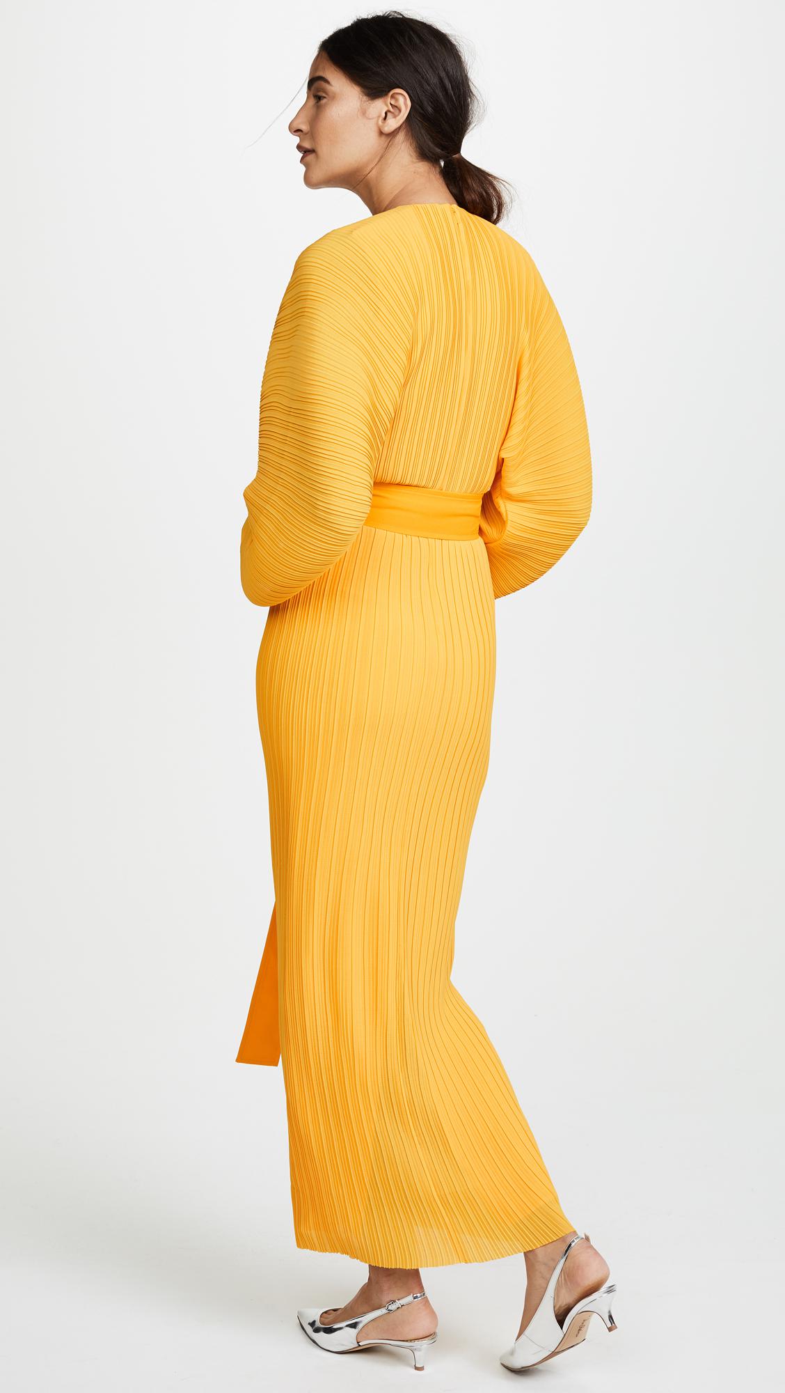 solace london yellow dress