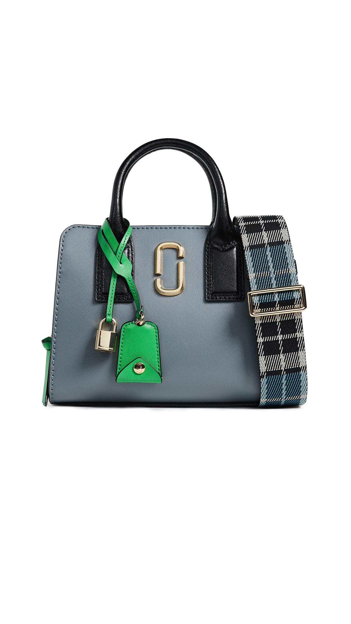 Marc Jacobs Leather Little Big Shot Satchel in Green - Lyst