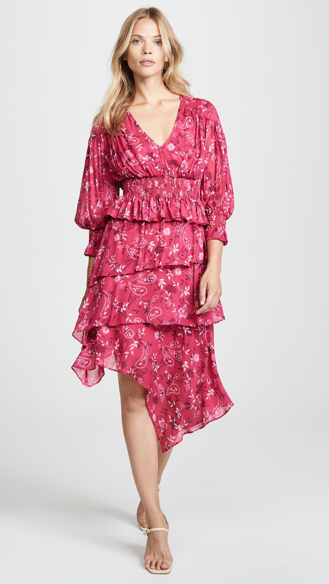 steele winnie midi dress