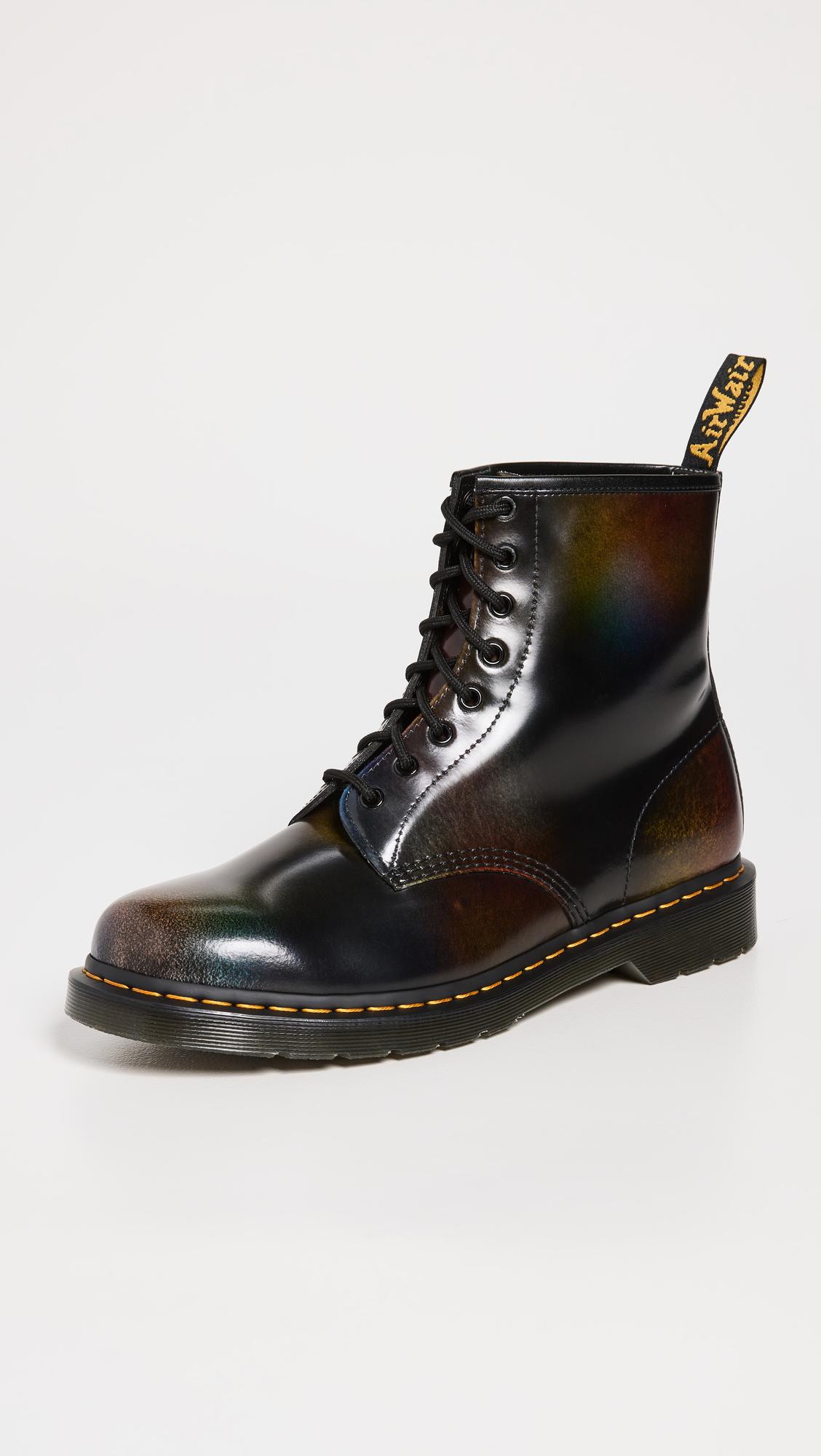 Dr. Martens 1460 For Pride Rub Off Boots in Black for Men | Lyst