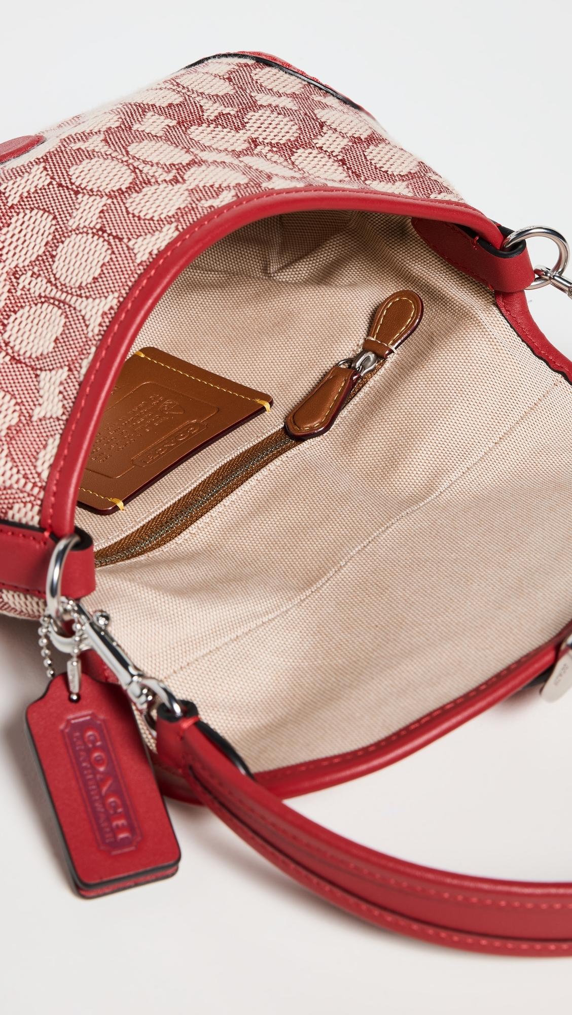 COACH The Originals Signature Jacquard Soho Bag in Red | Lyst