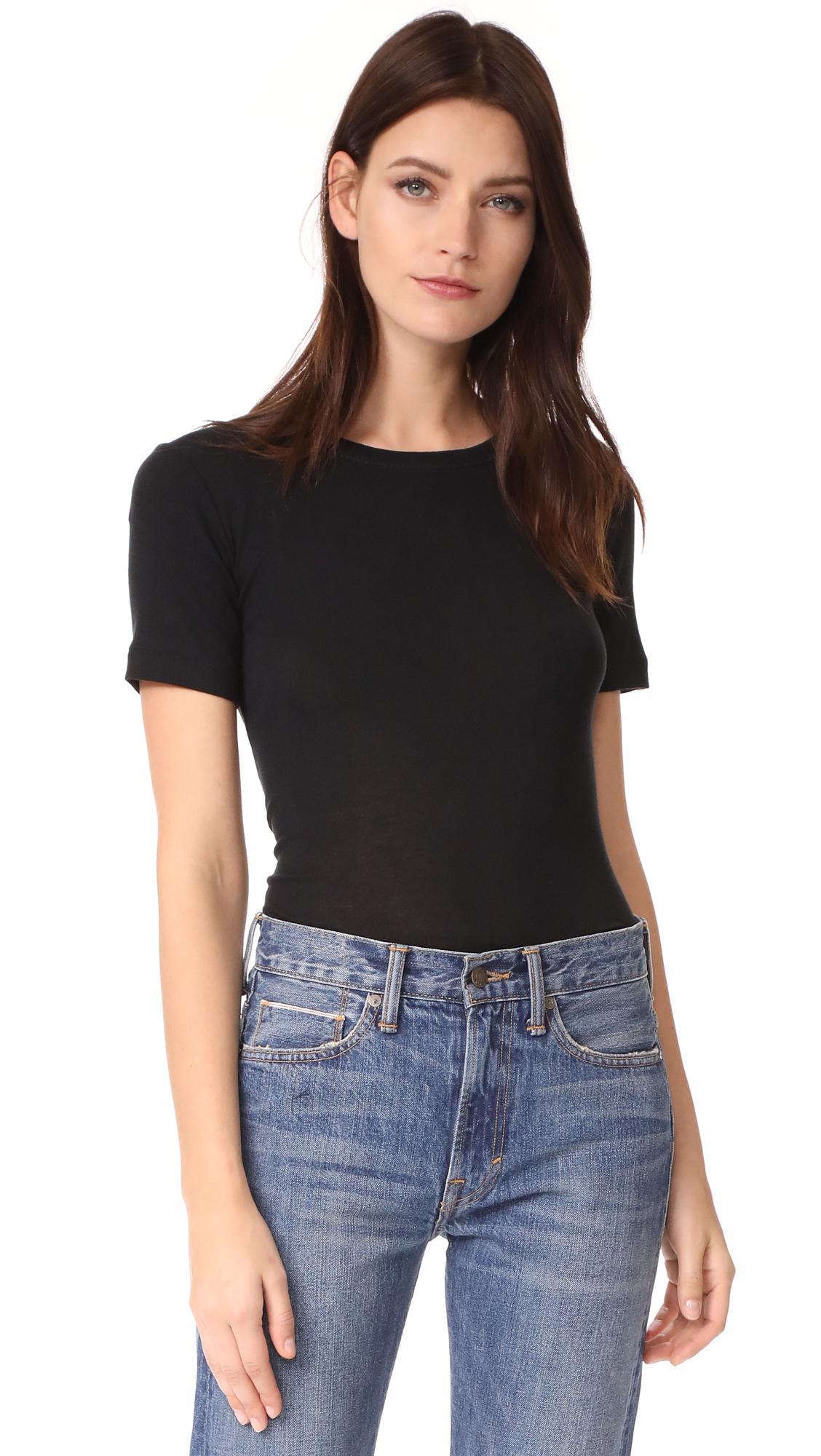 vince black shirt