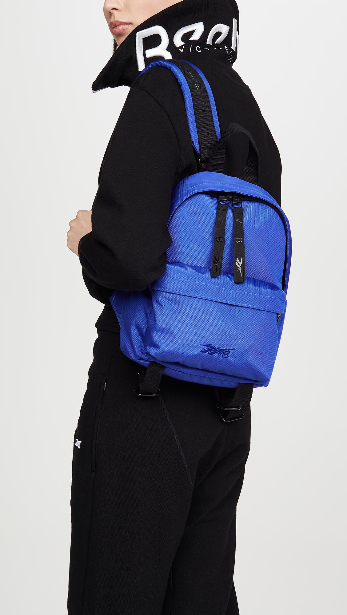 Reebok X Victoria Beckham Vb Mini Backpack Blue | Lyst