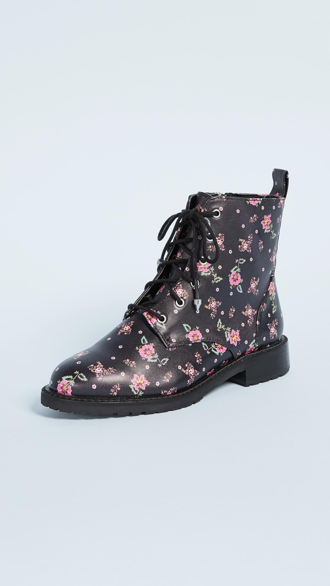 rebecca minkoff floral boots