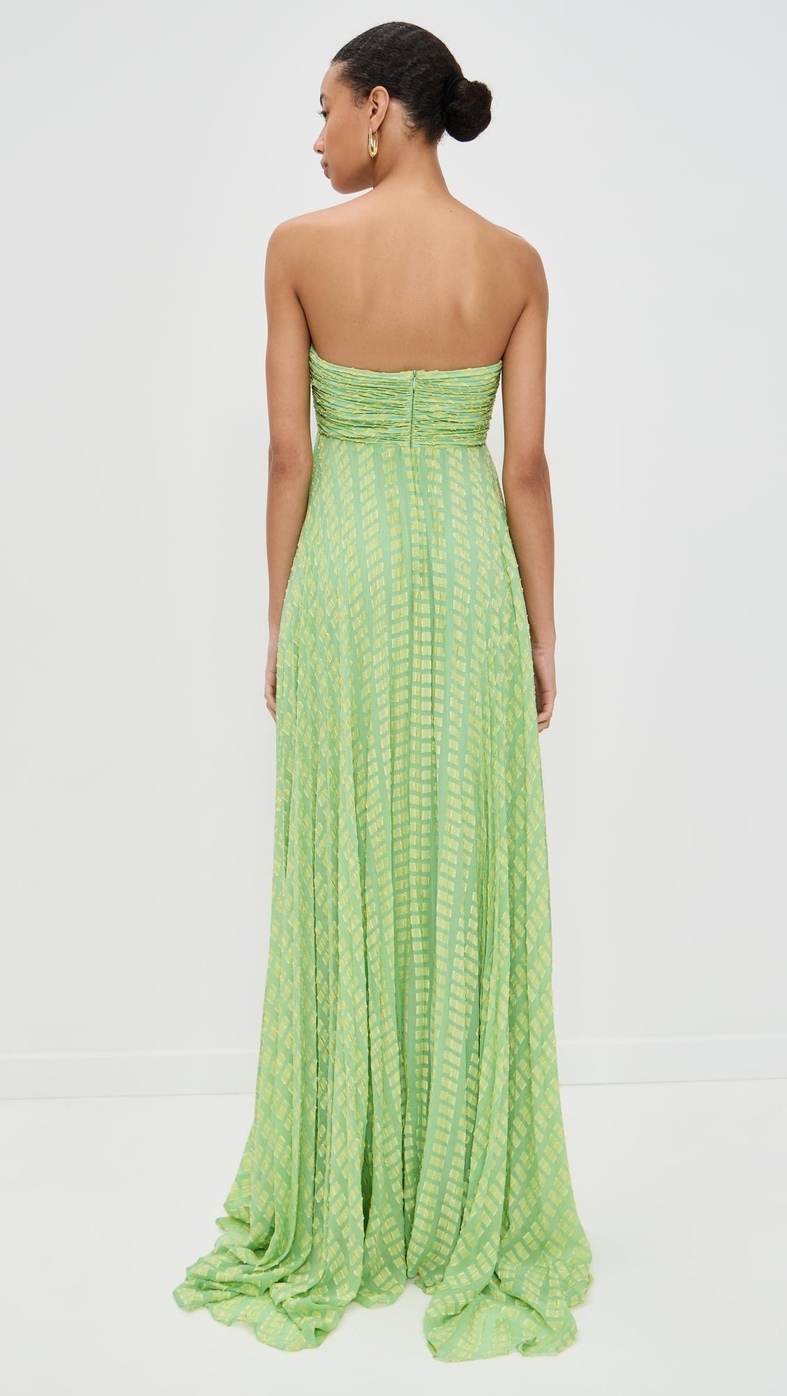 alexis green strapless dress Elea in Alexis elea dress