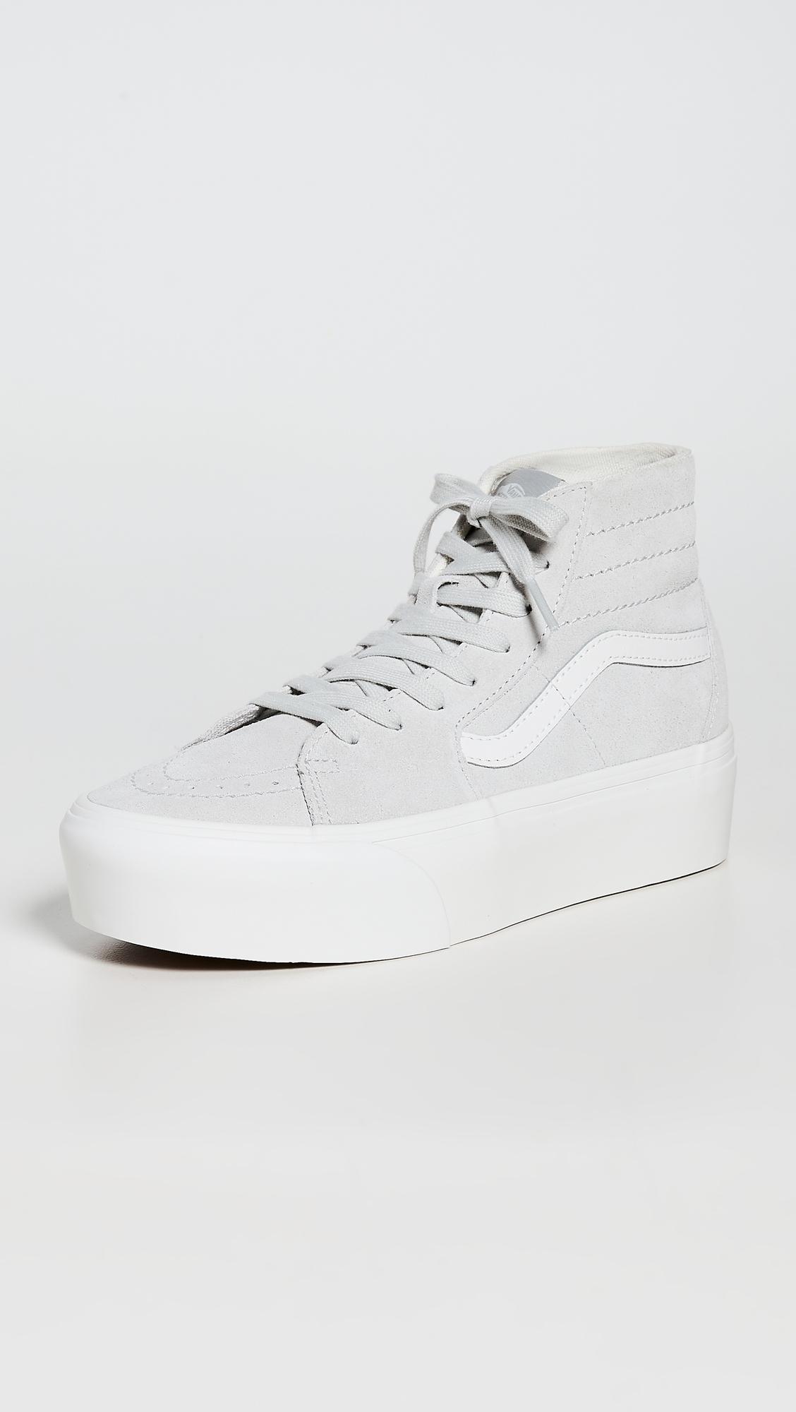 vans stackform white