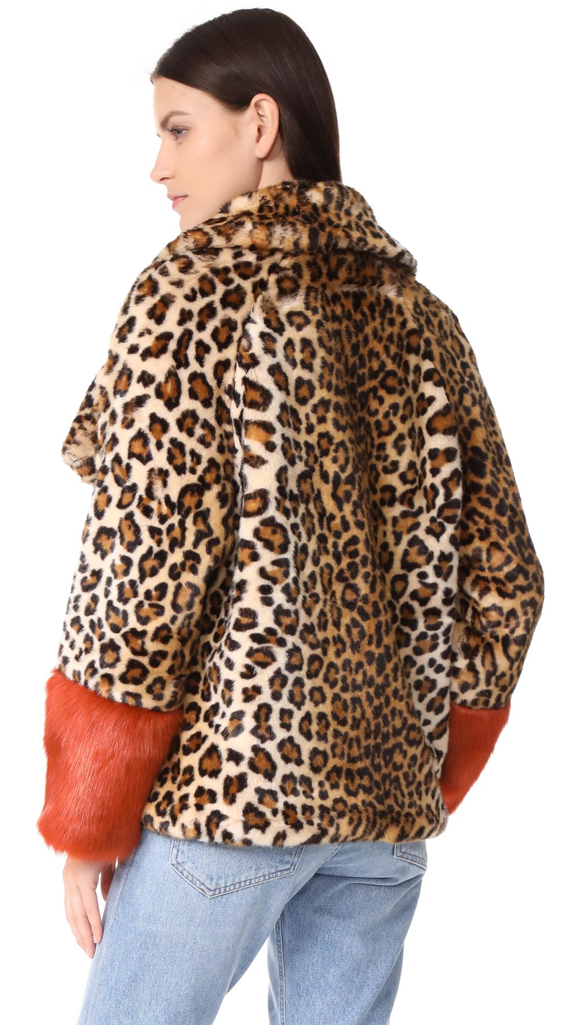 baum und pferdgarten leopard coat