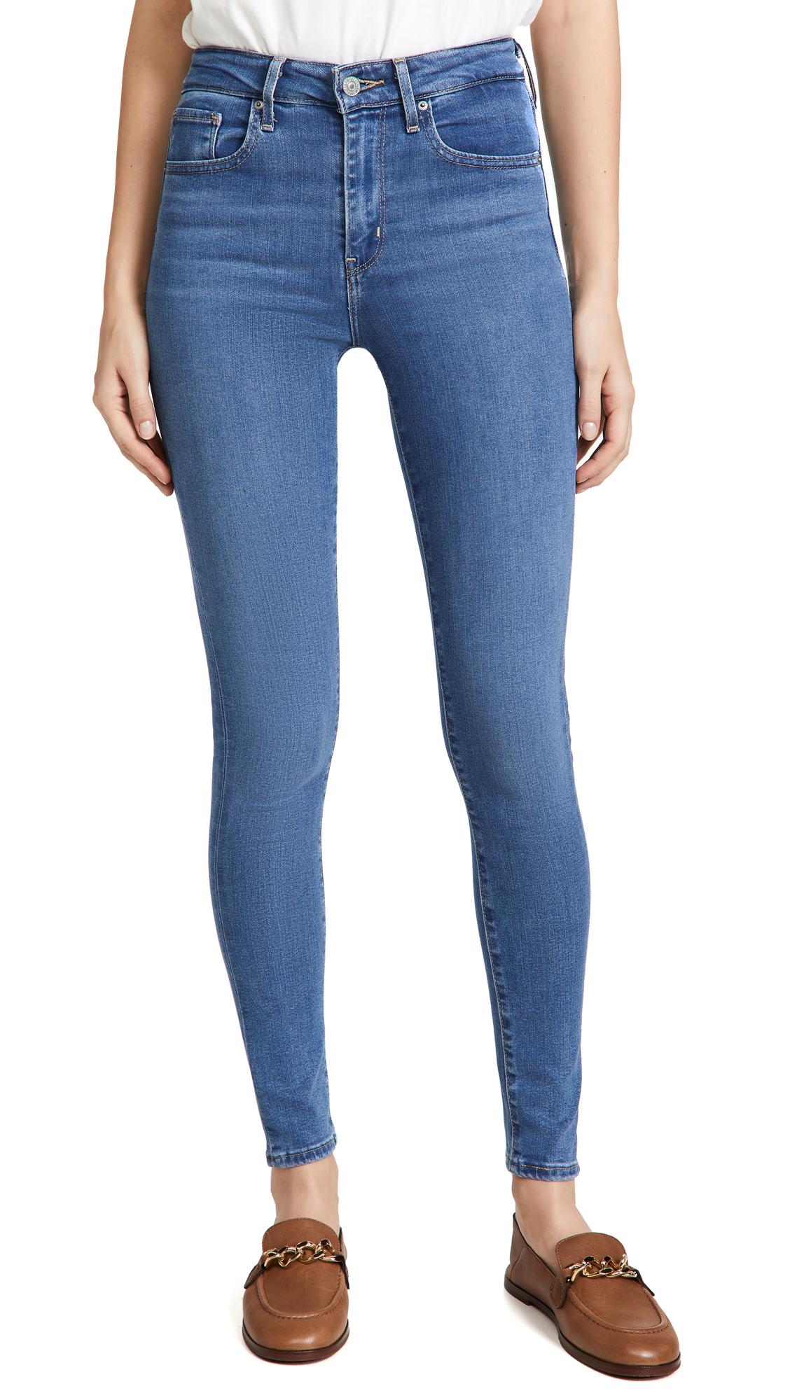 Levi's 721 Sculpt Hypersoft High Rise Skinny Jeans in Blue Lyst Canada