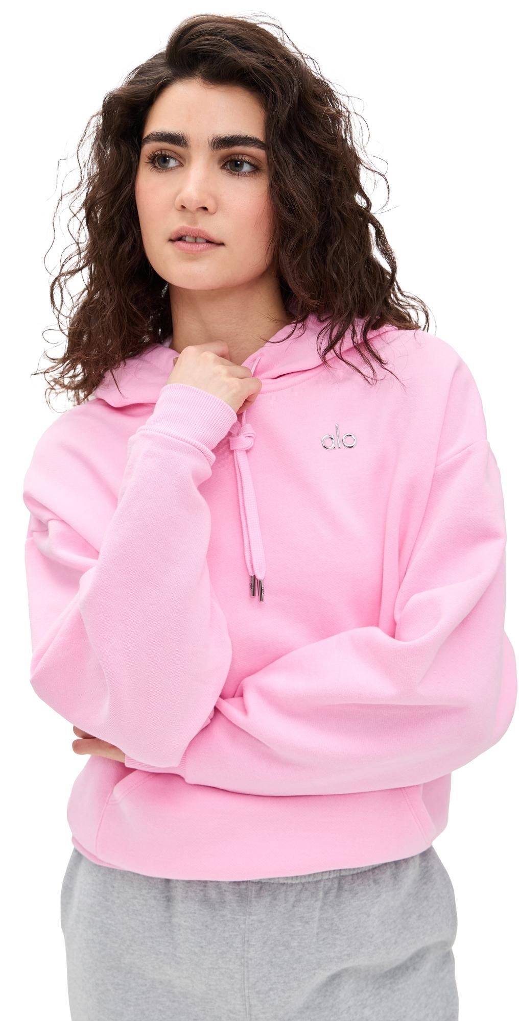 Alo Yoga Accolade Hoodie in Pink | Lyst Alo Yoga Accolade Hoodie in Pink | Lyst