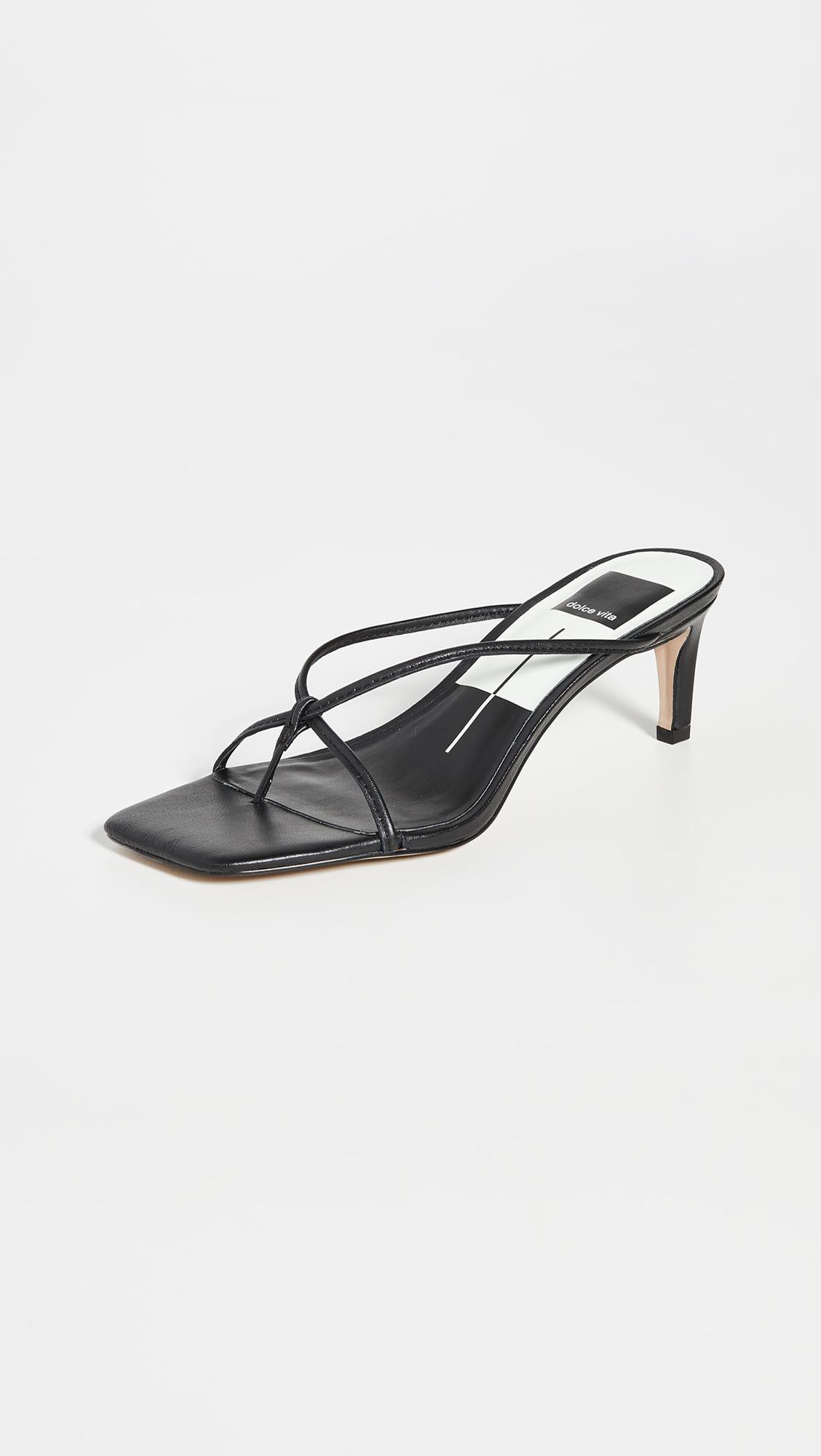 Dolce Vita Leather Kayden Slides in 