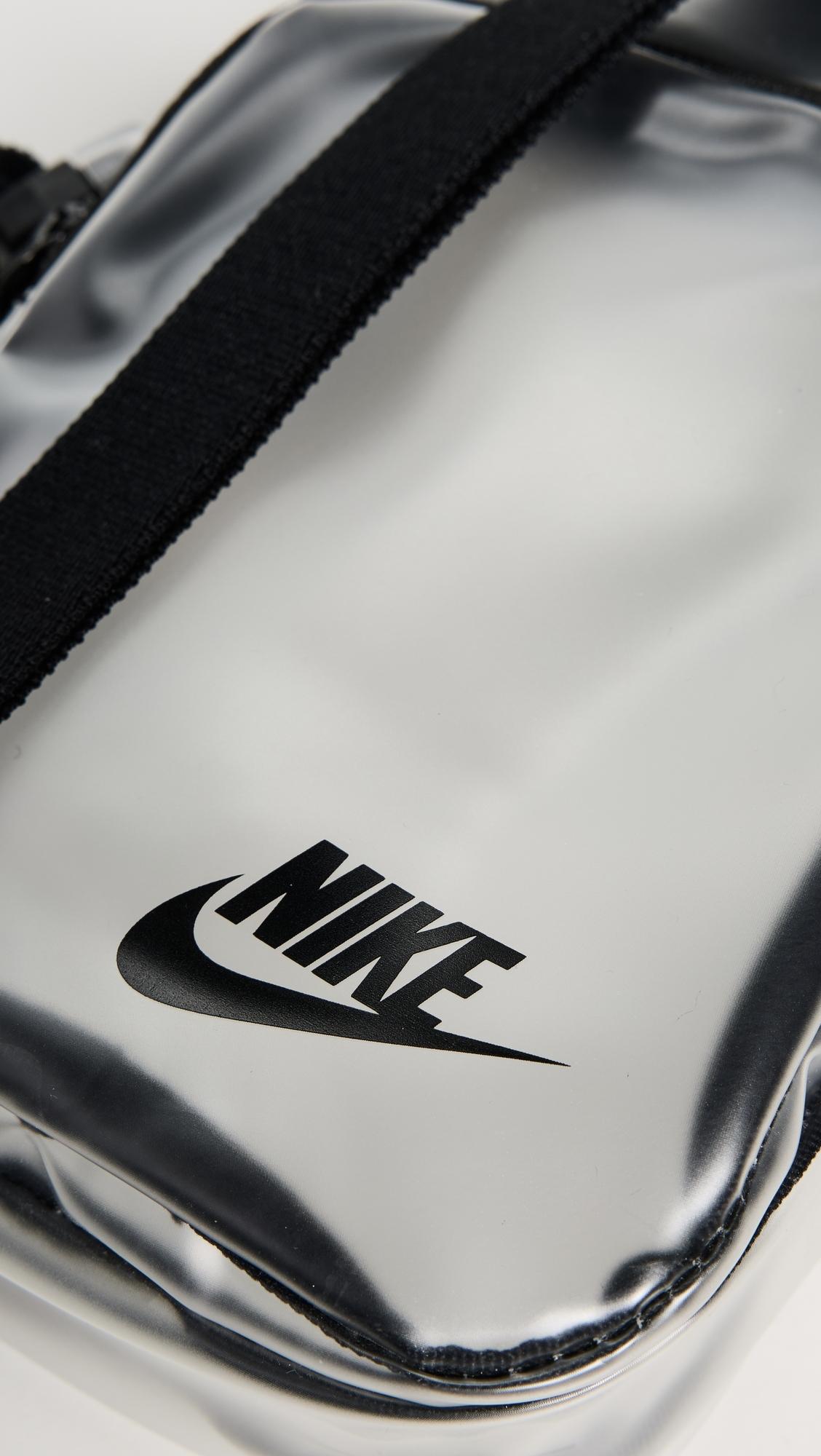 Nike Heritage Crystal Crossbody Bag in Black | Lyst