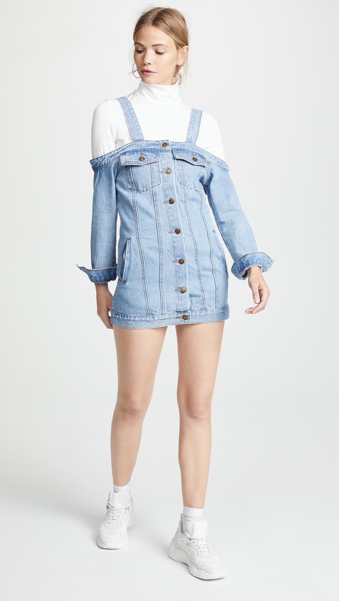 lioness denim dress