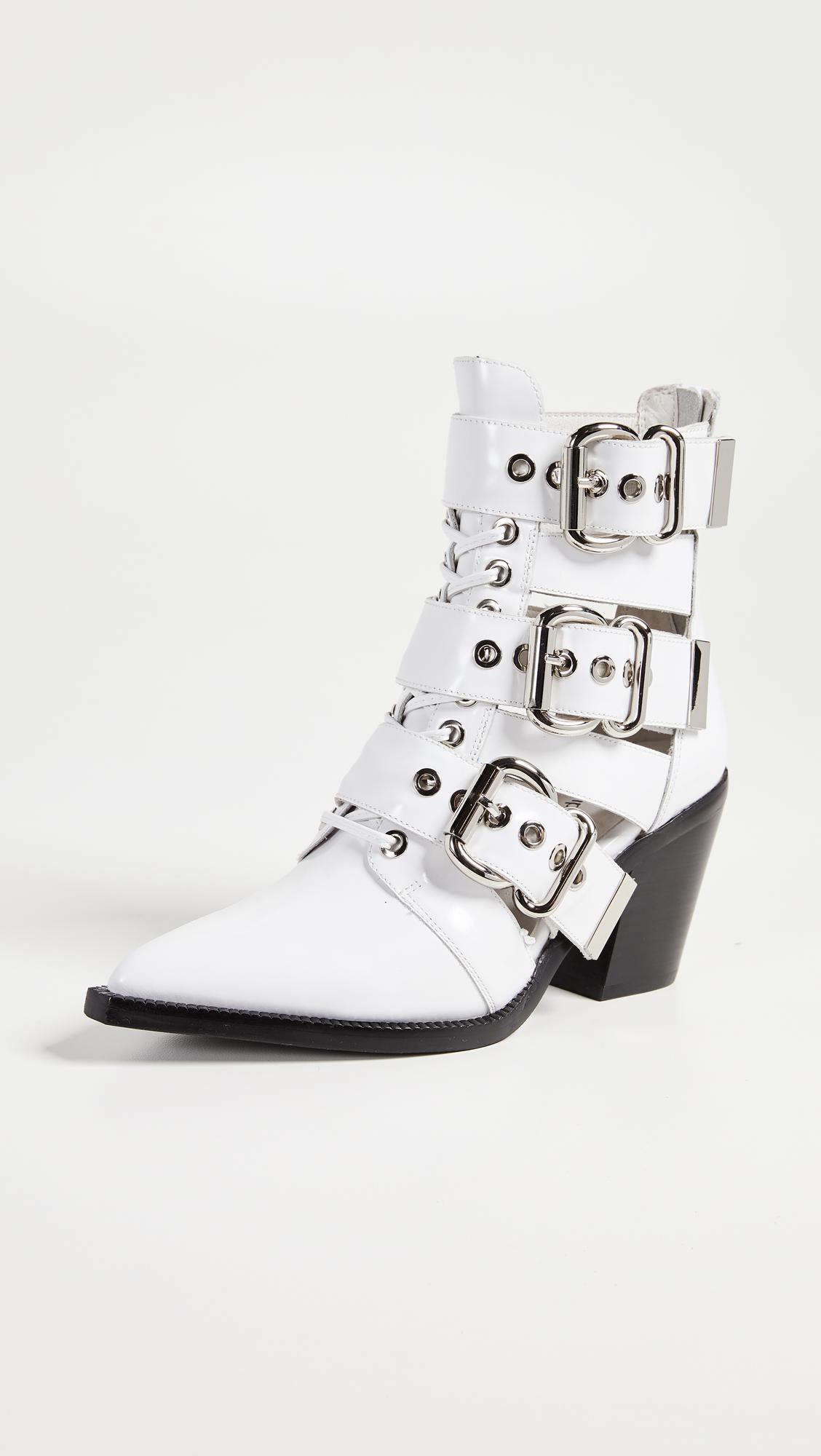Jeffrey Campbell Caceres Buckle Booties 