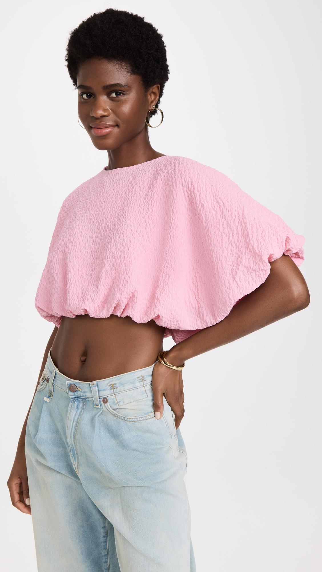 Endless Rose Synthetic Cropped Top in Pink Lyst