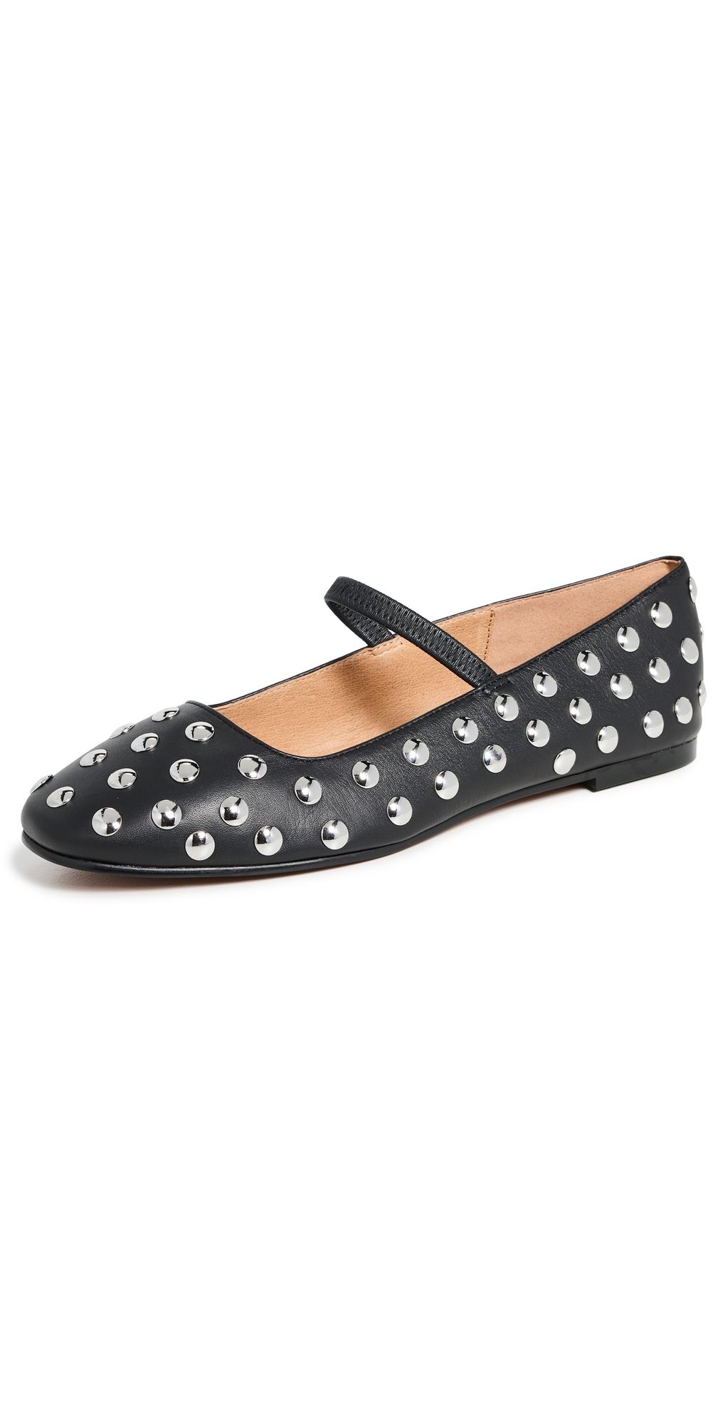 Orlaya | Studded Mary Jane Flats
