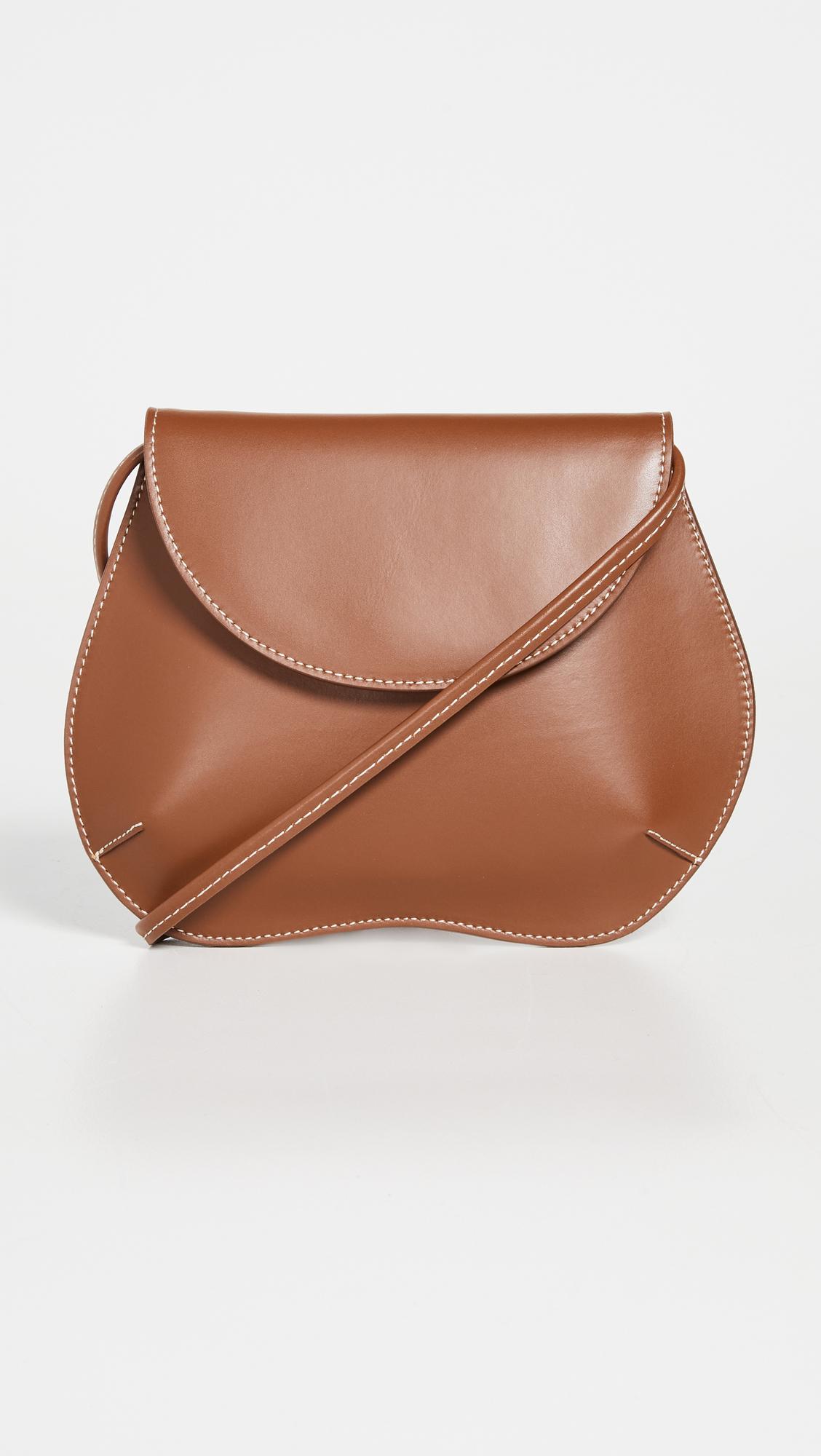 LITTLE LIFFNER Pebble Mini Leather Shoulder Bag for Women