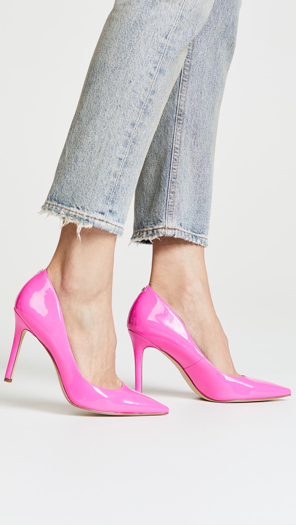 sam edelman neon fuchsia