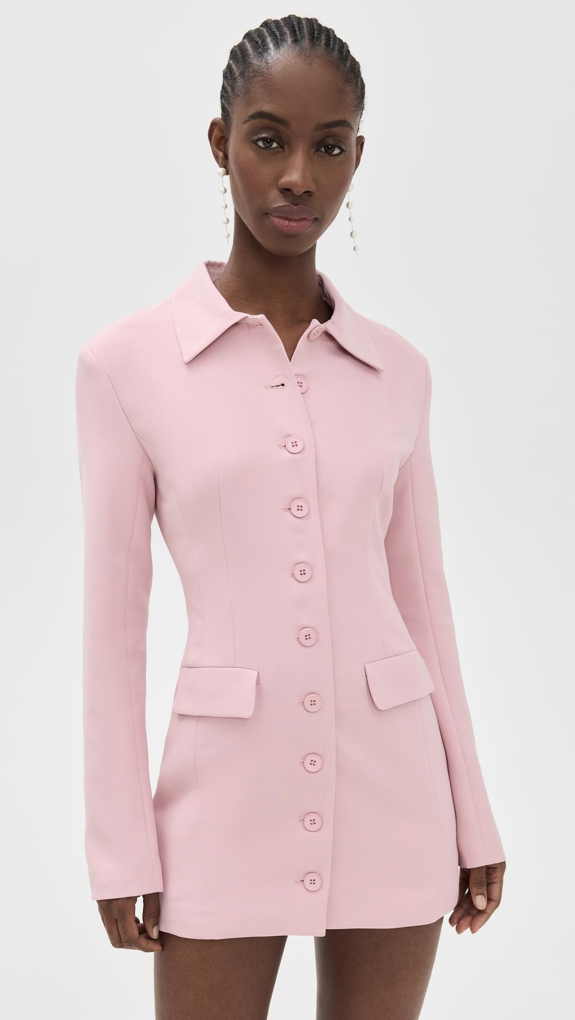 mini long dress Lumina Long Sleeve Mini Dress