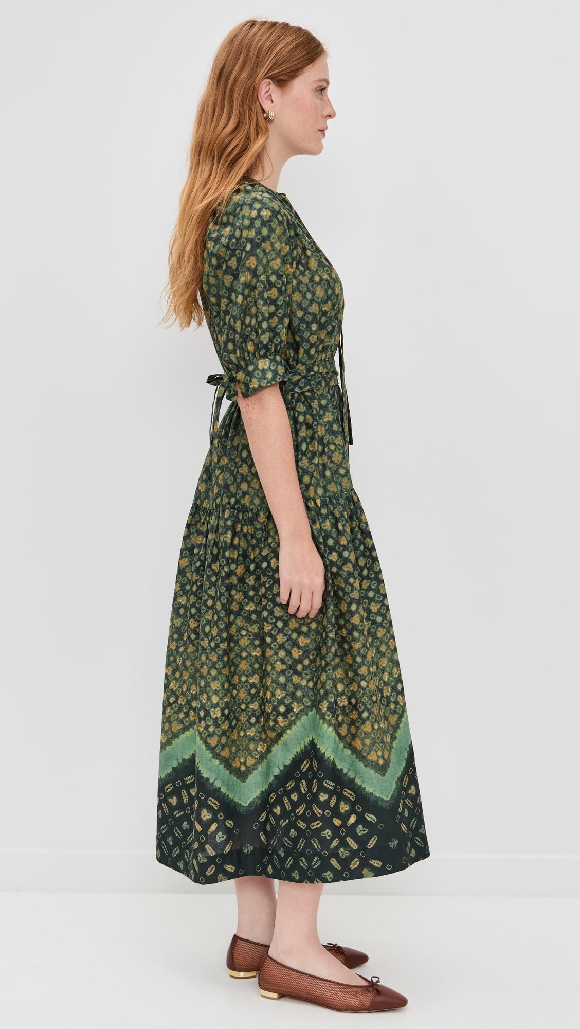 opt green floral dress o.p.t | Dresses | Opt Opt Toile De Jouy Dress Deep Green Floral Worn Once