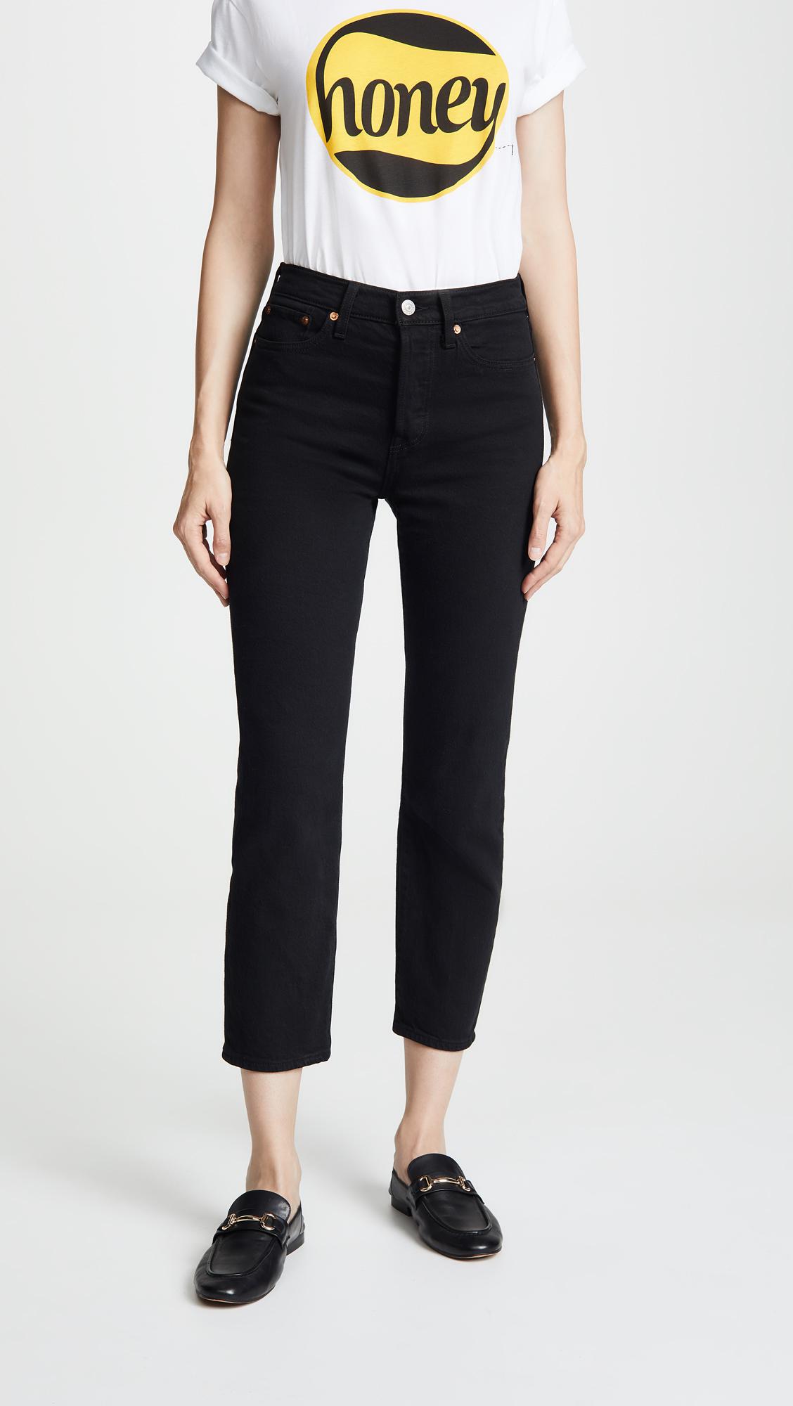 levi's wedgie straight black heart