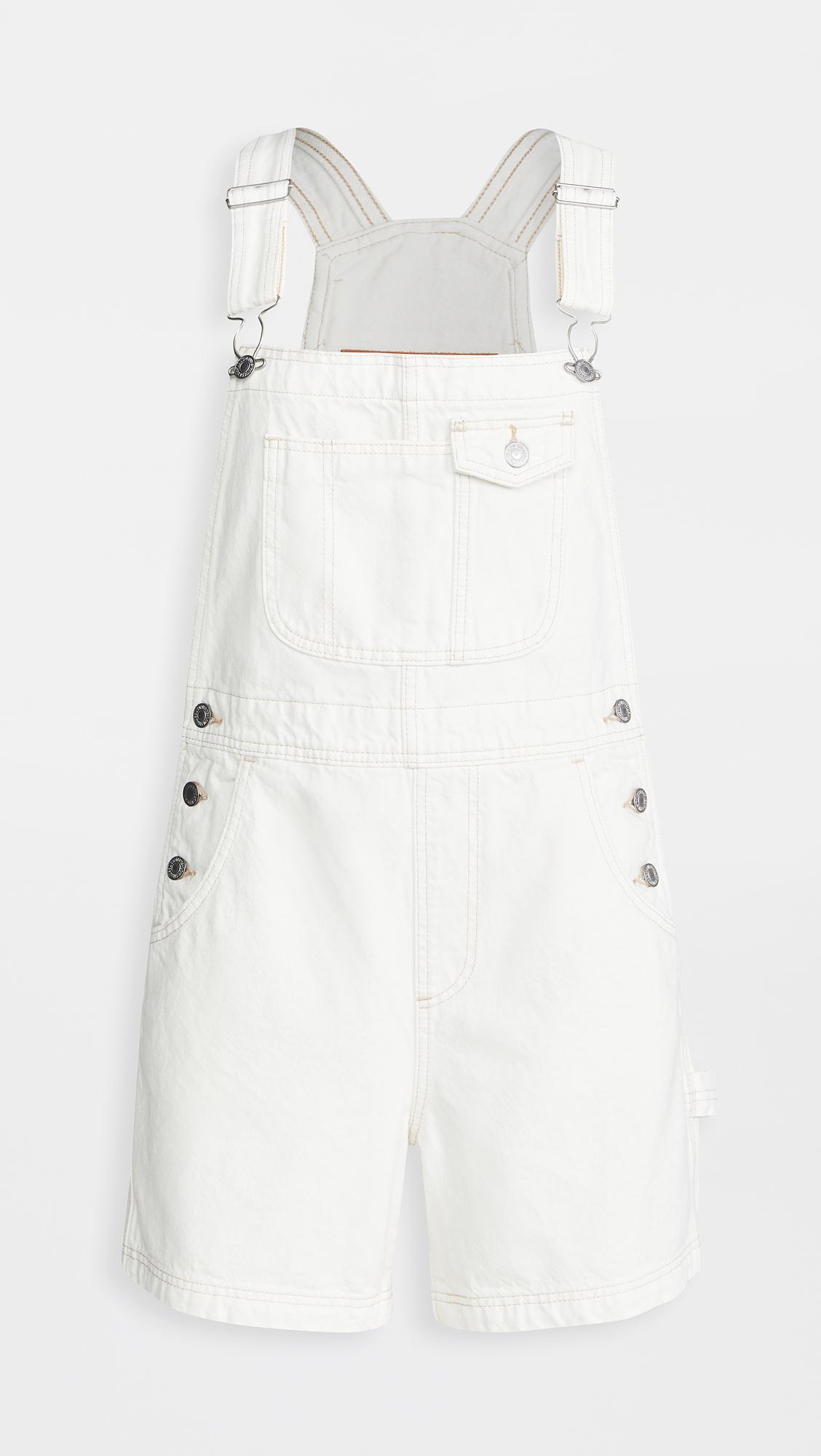 Levi's Vintage Utility Overalls in White | Lyst