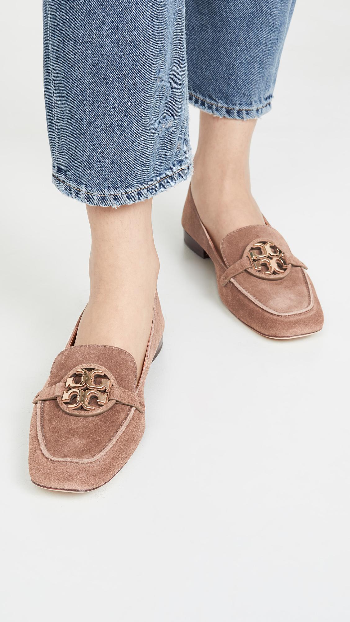 tory burch metal miller loafer