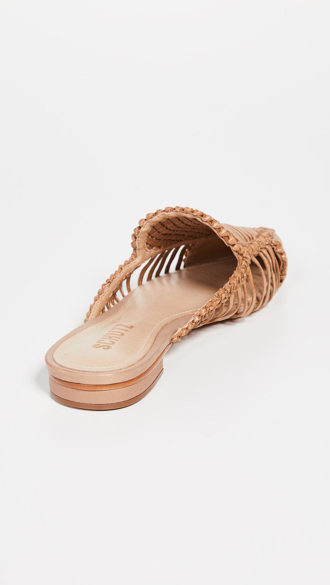 schutz marli point toe mules