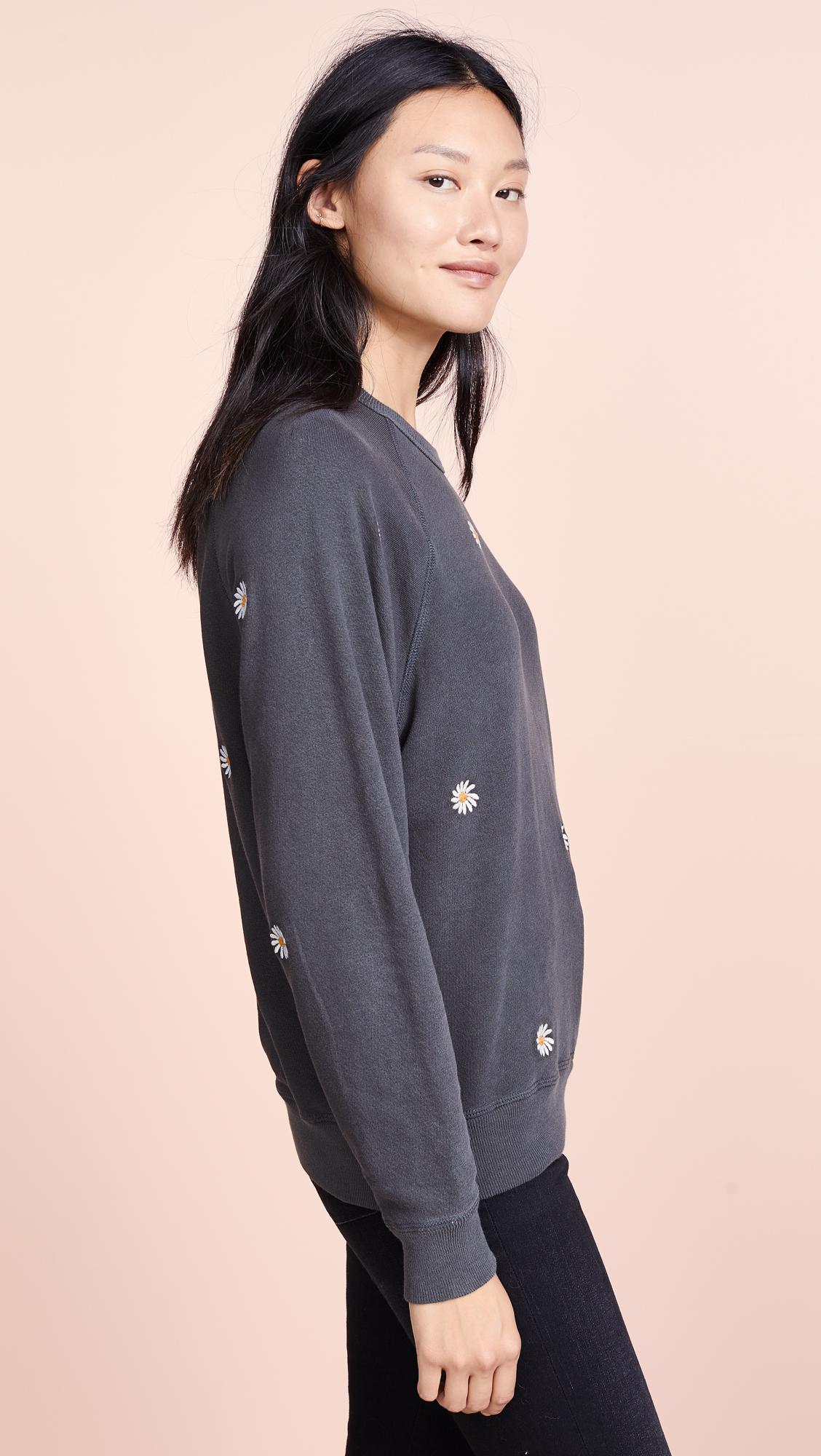 the great college sweatshirt washed black