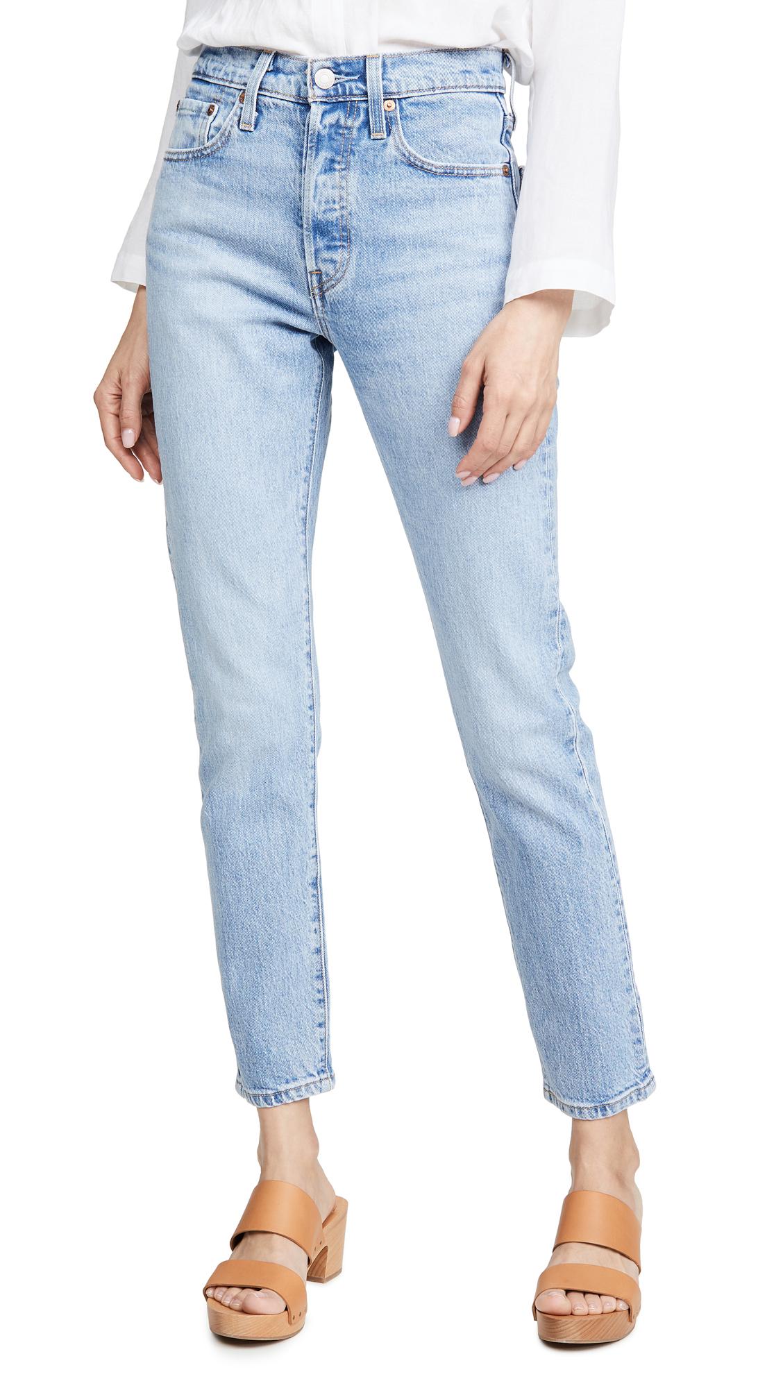 Levi's Denim 501 Skinny Jeans in Blue | Lyst