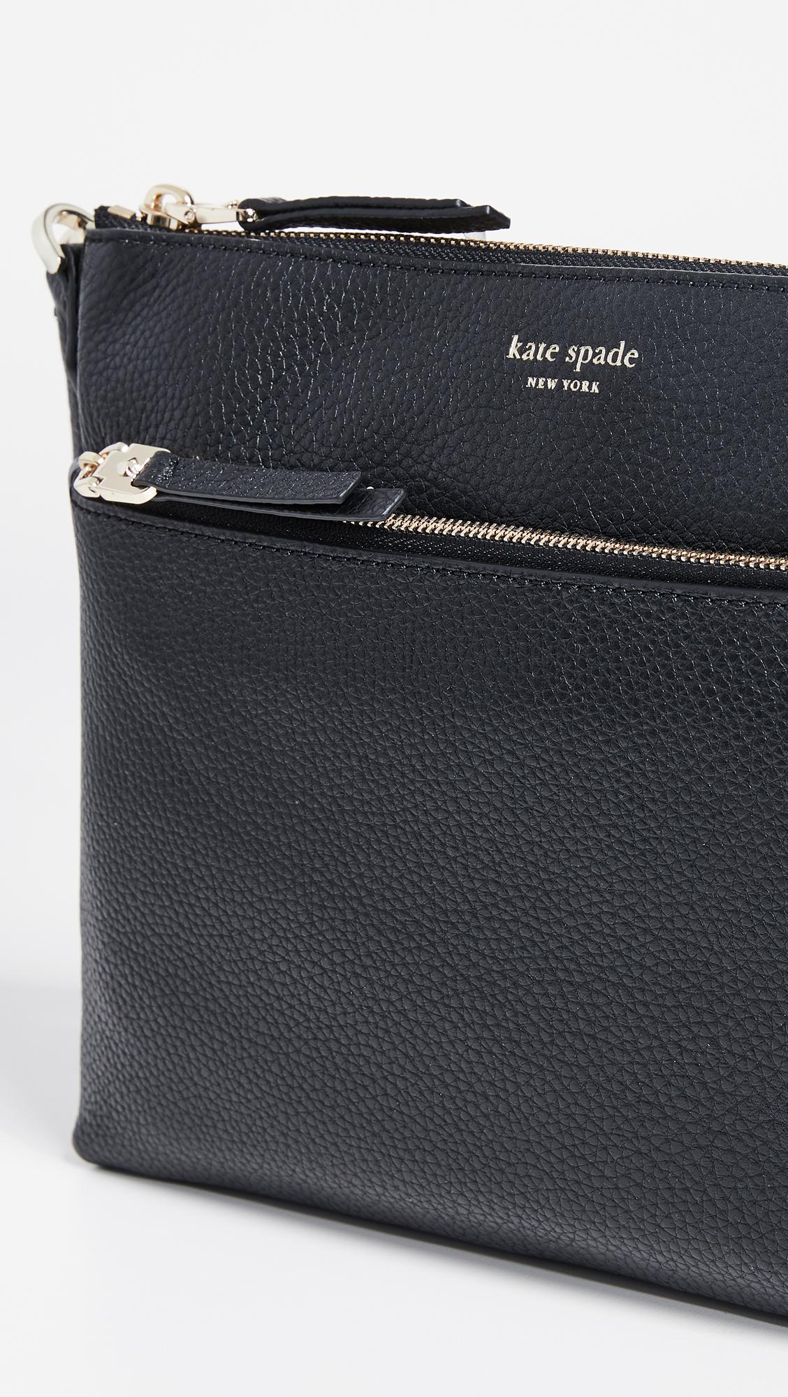 Kate Spade Women's Black Polly Medium Crossbody Bag