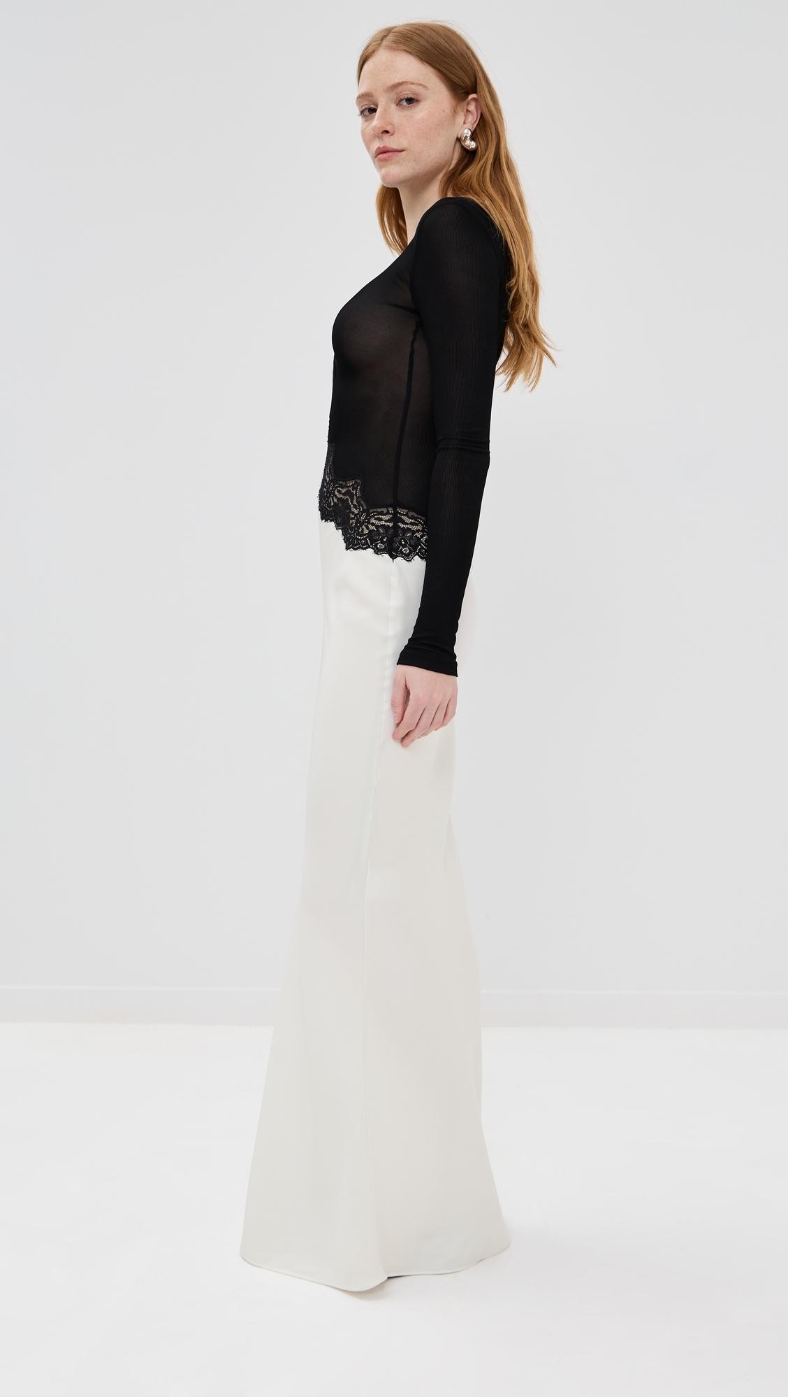 Christopher Esber Open Twist Verner Lace Dress in Black | Lyst