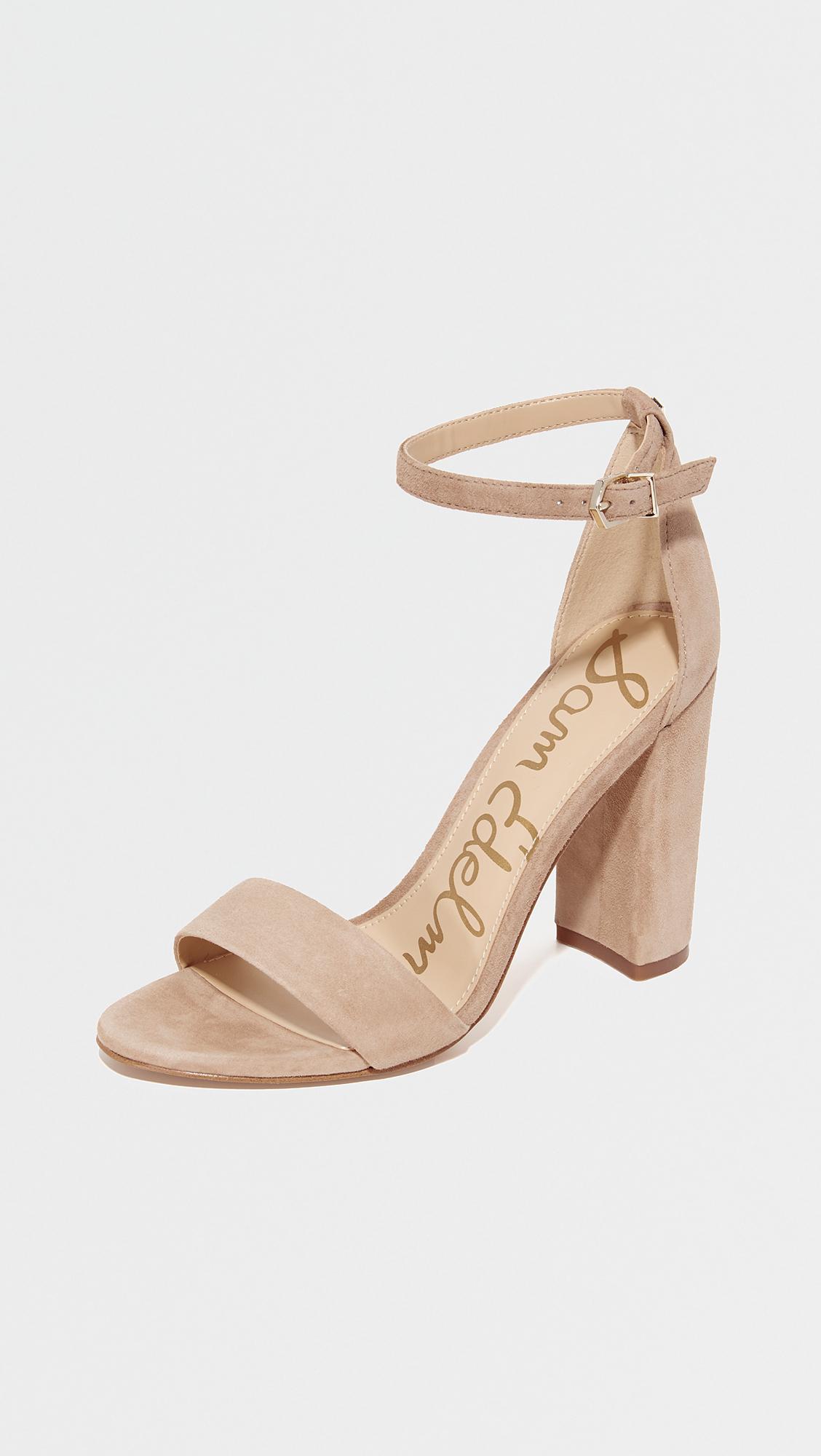 sam edelman yaro ankle strap sandal oatmeal suede
