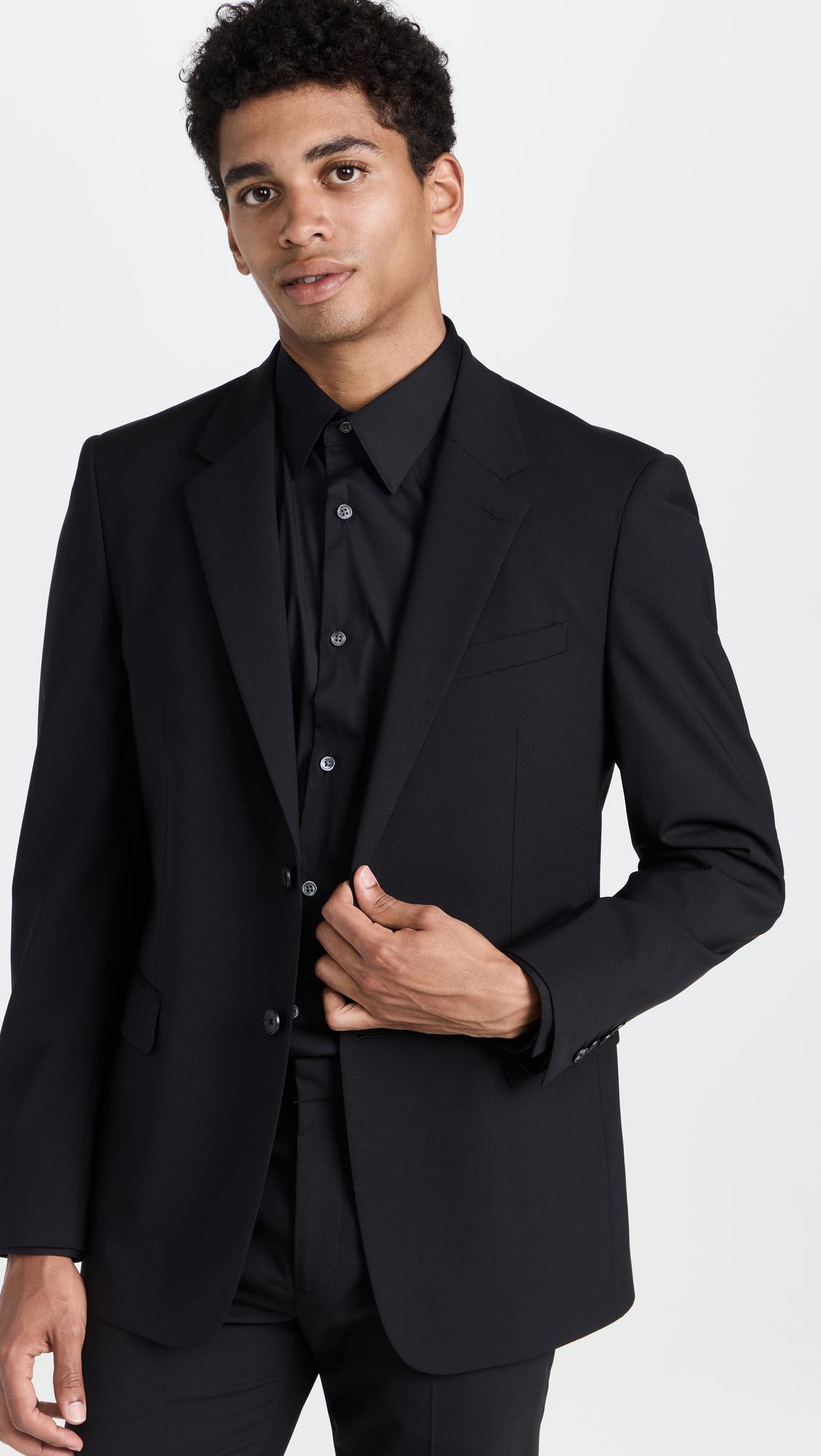 Theory Chambers New Tailor Suit Jacket in Black for Men Lyst