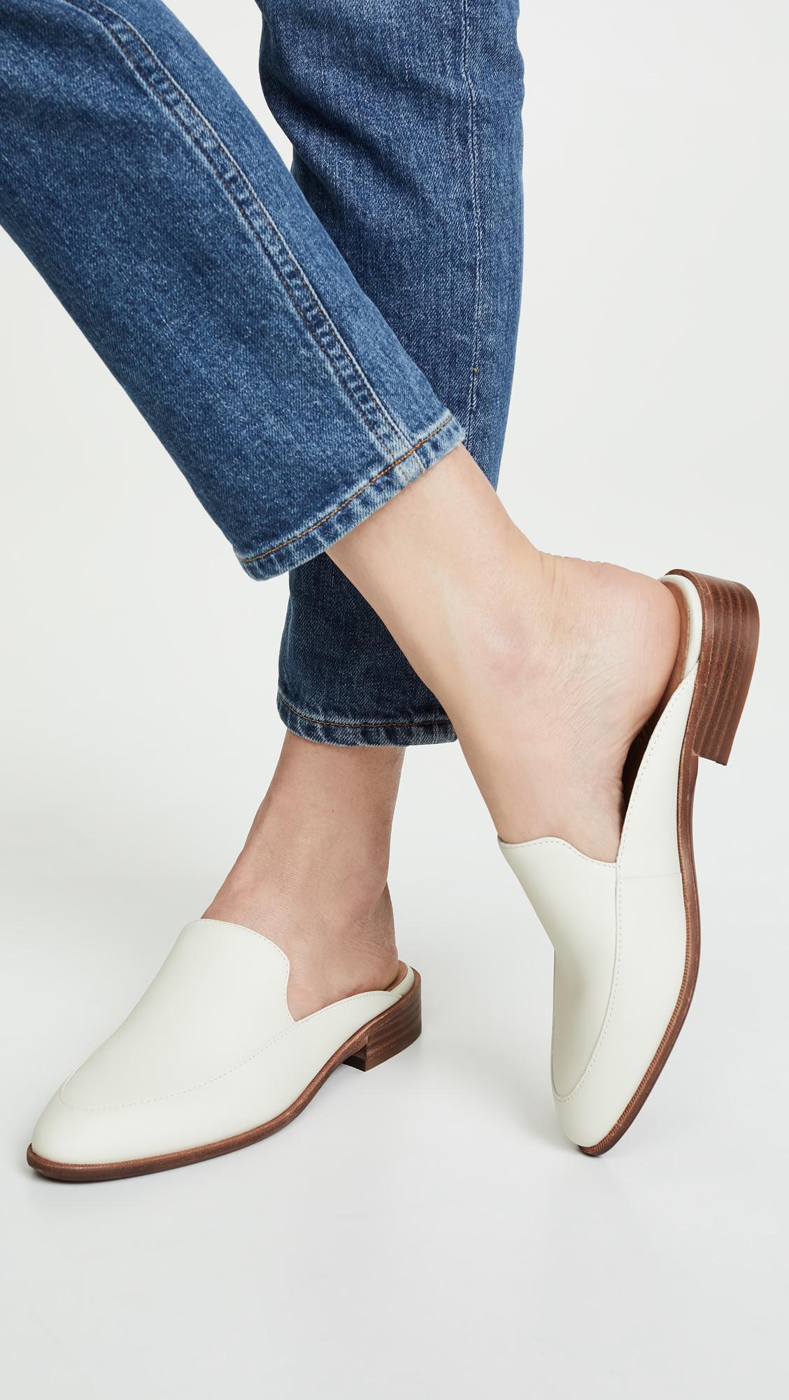 madewell frances skimmer mule