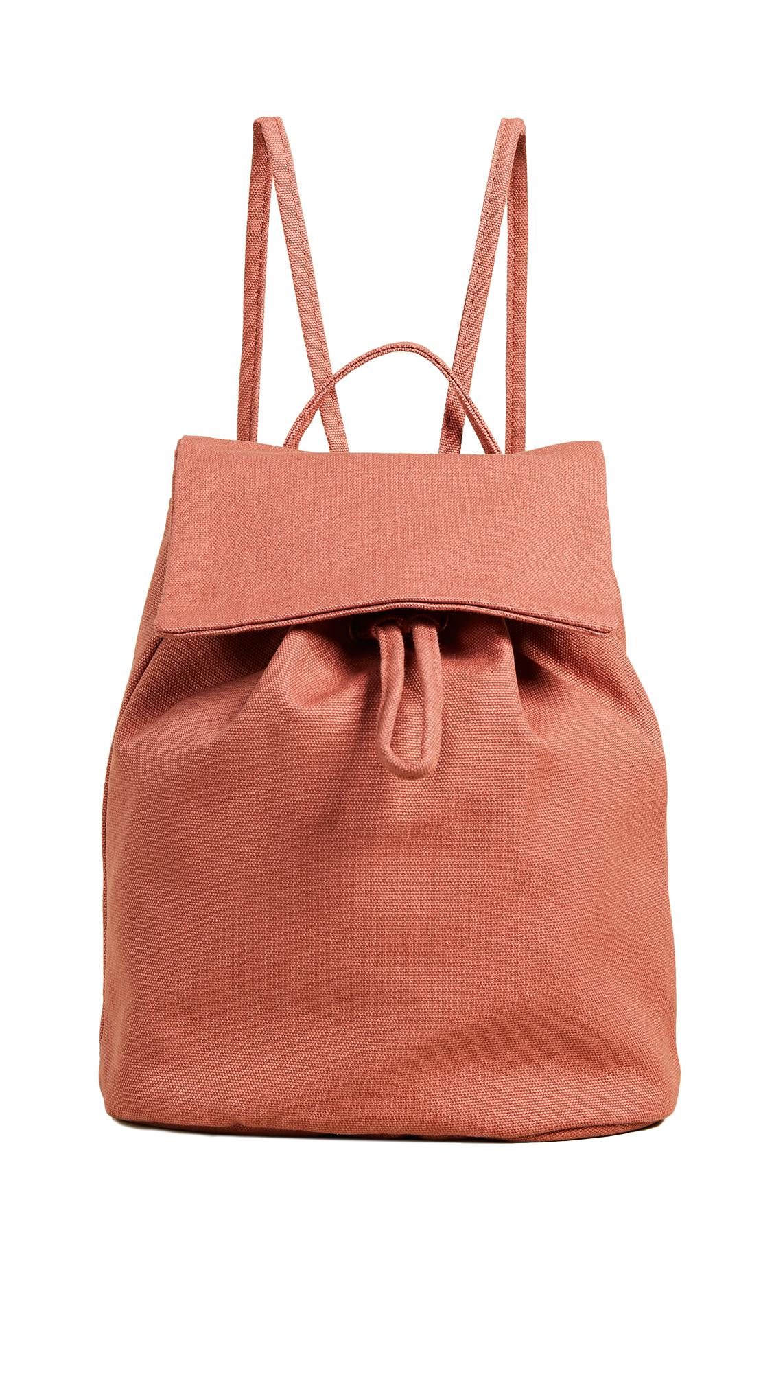 canvas mini backpack baggu