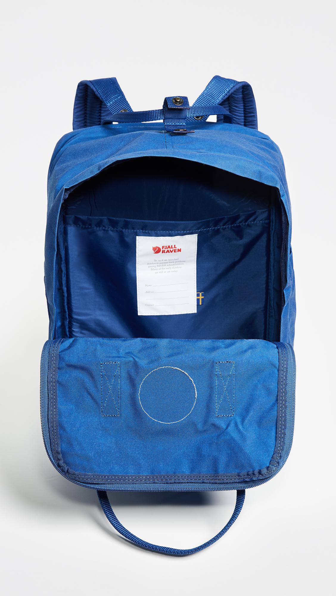 Fjallraven Kanken 15" Laptop Bag in Deep Blue (Blue) Lyst