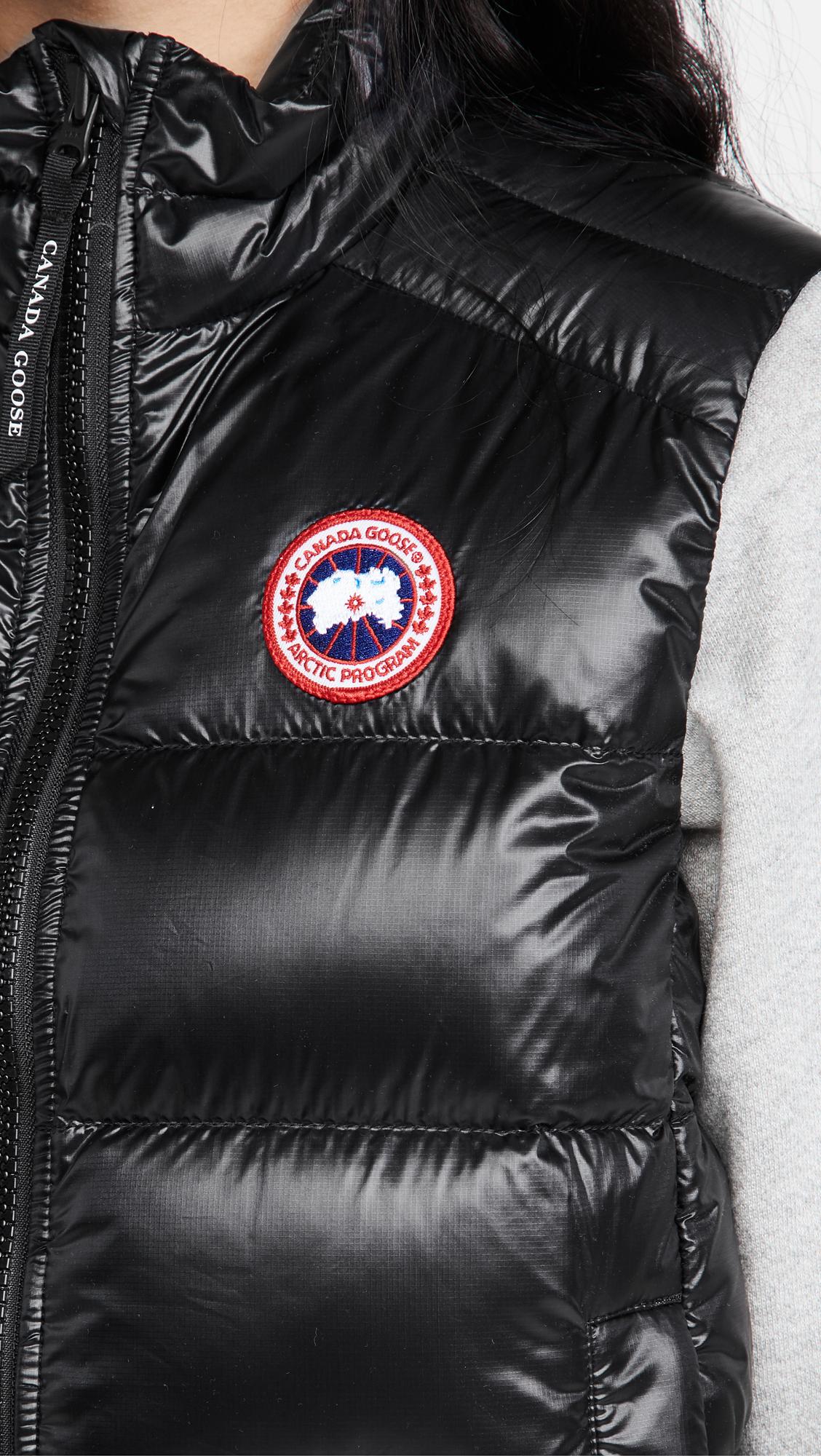 Canada Goose Synthetic Cypress Vest in Black | Lyst