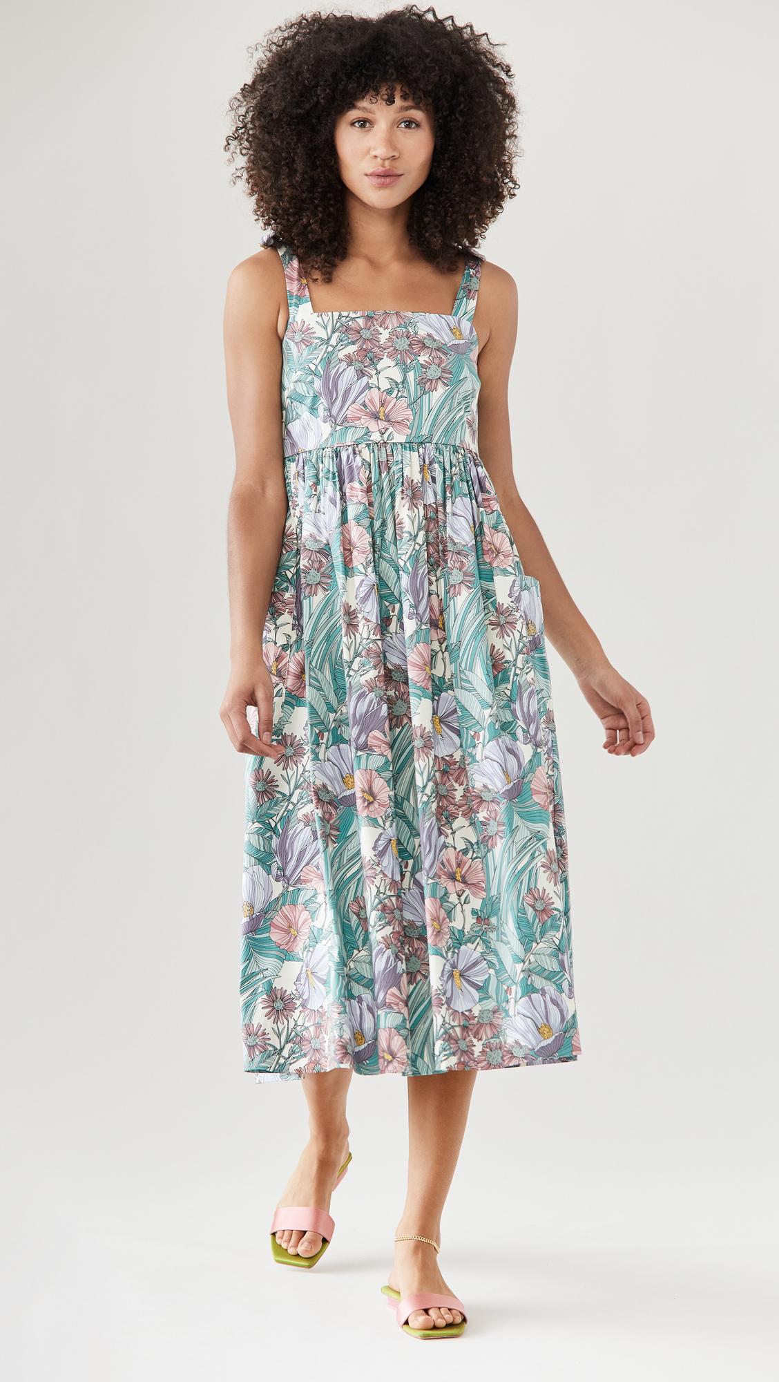 mid length beach dresses