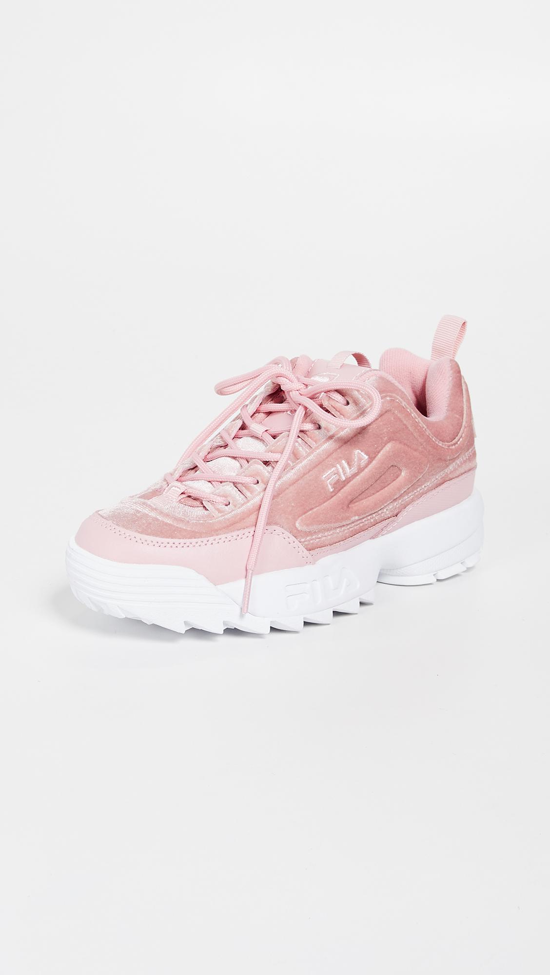 fila heritage women's disruptor 2 premium velour