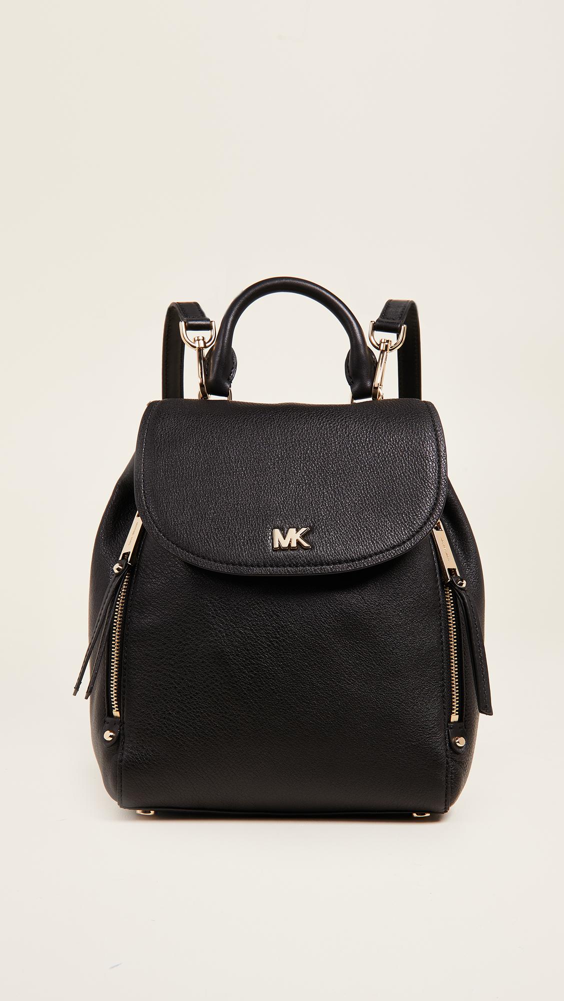 michael kors small evie backpack