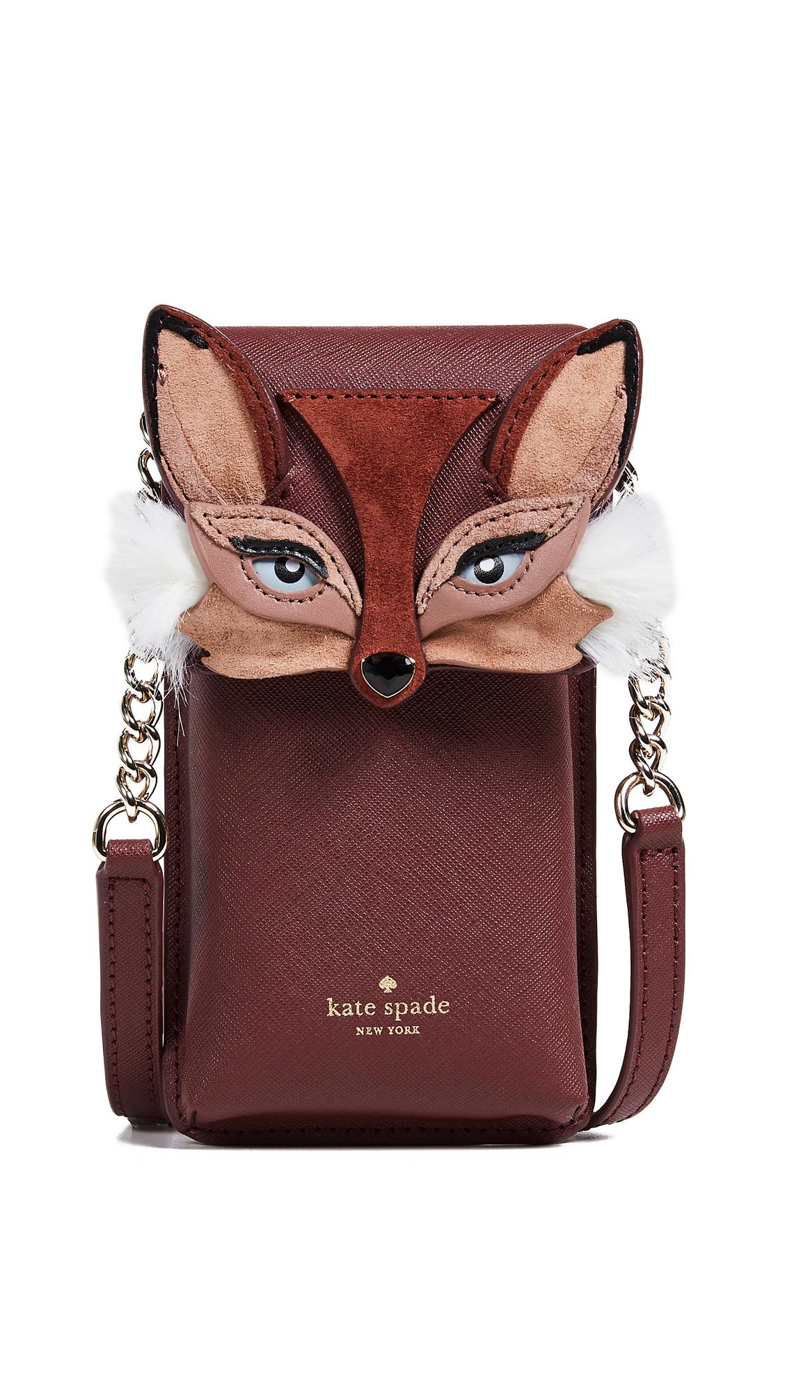 Fox Head Pouch - Maison Kitsune - Canvas - Brown