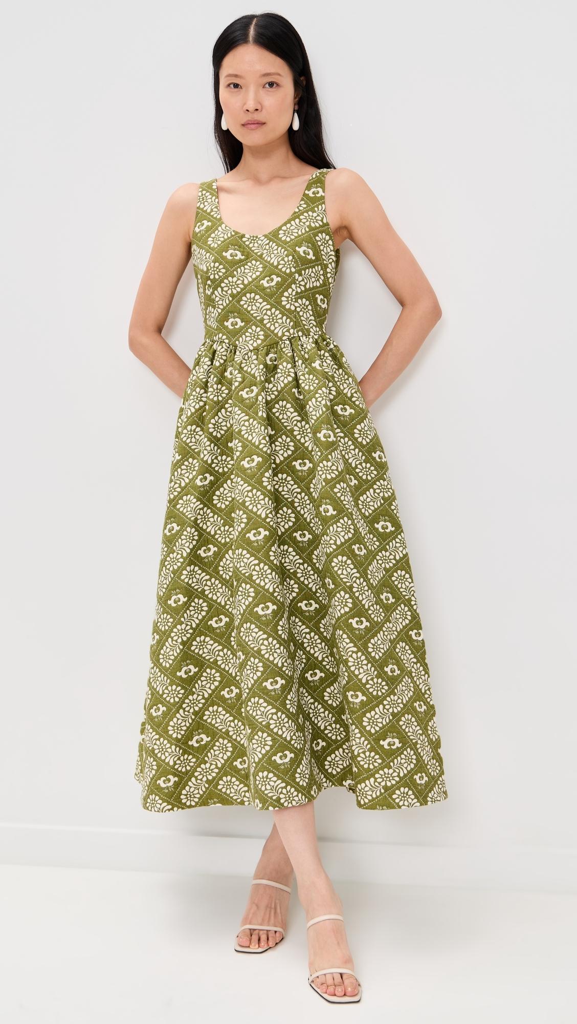 Green Hunter Bell Dresses for Women | Lyst