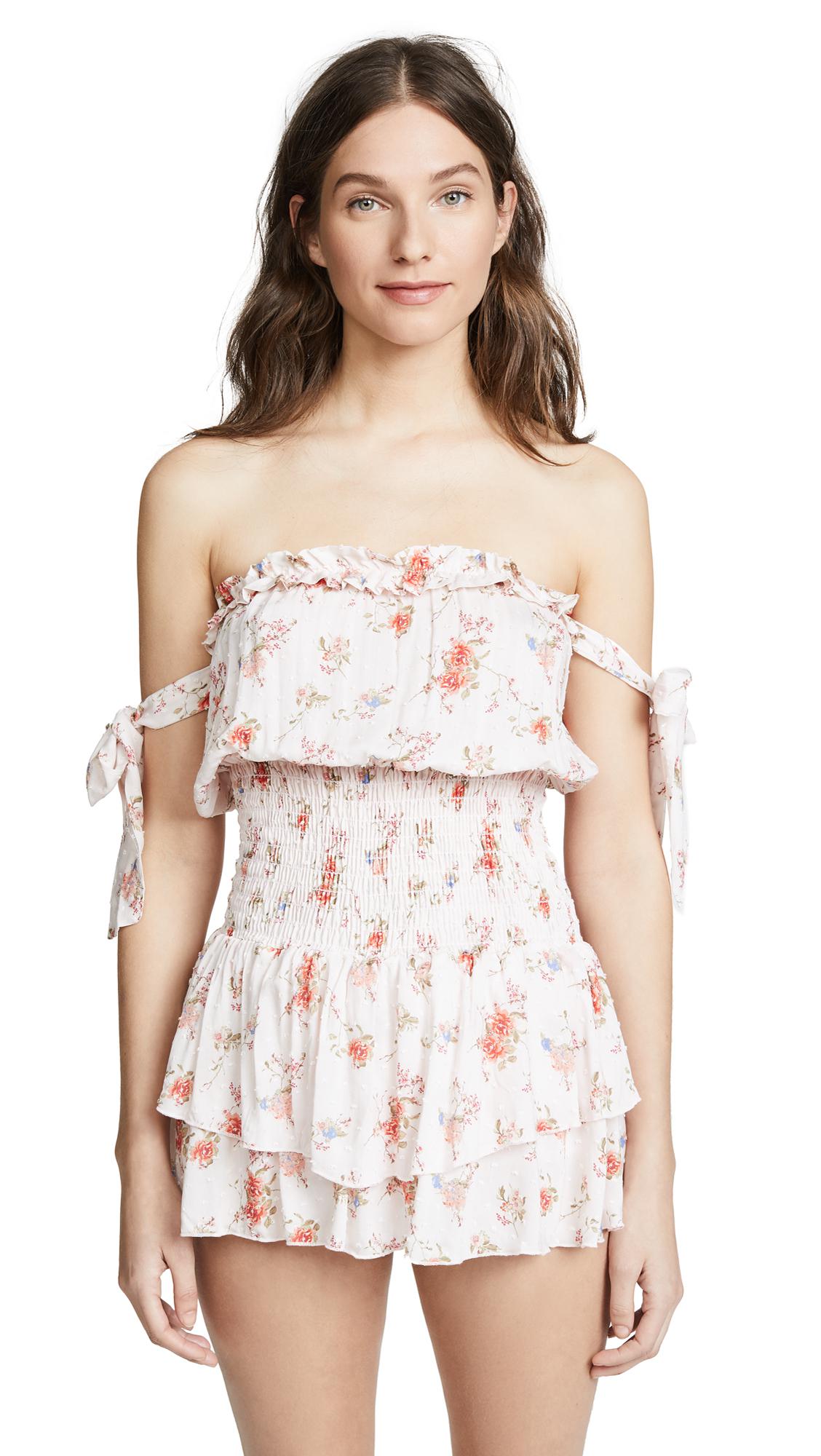 blue life party romper